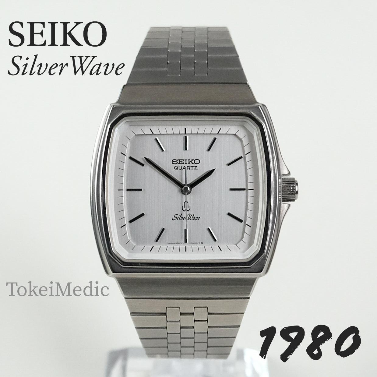 1980 Seiko quartz SilverWave 6030-514A