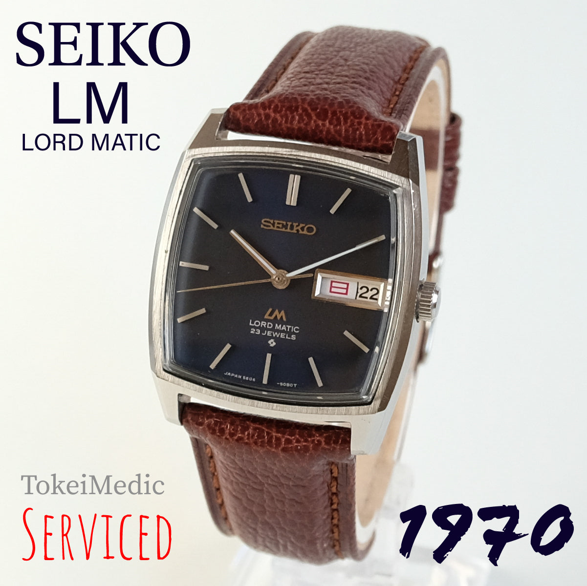 1970 Seiko LM Lord Matic 5606-5000