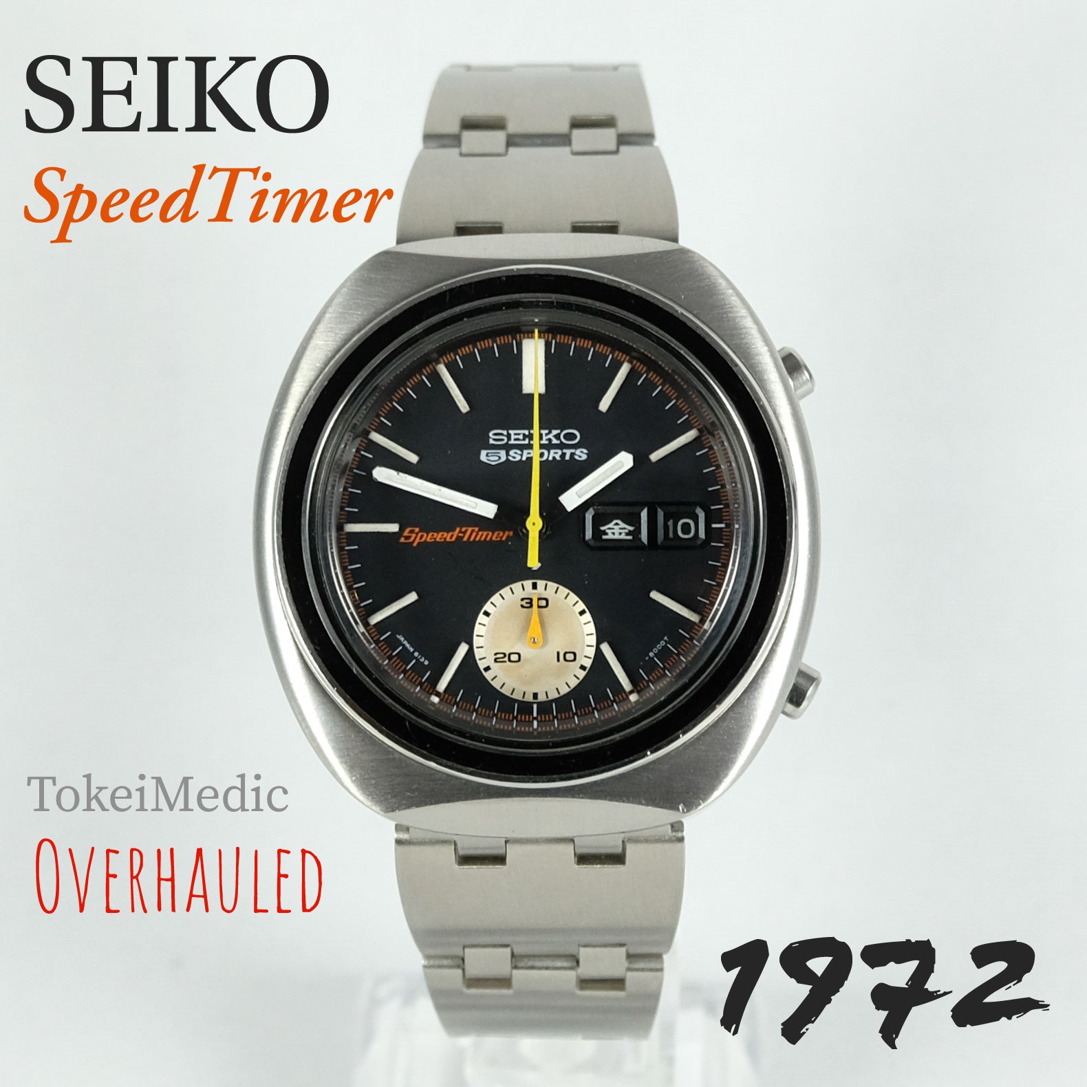 1972 Seiko Sports SpeedTimer 6139-8002 - Main Image