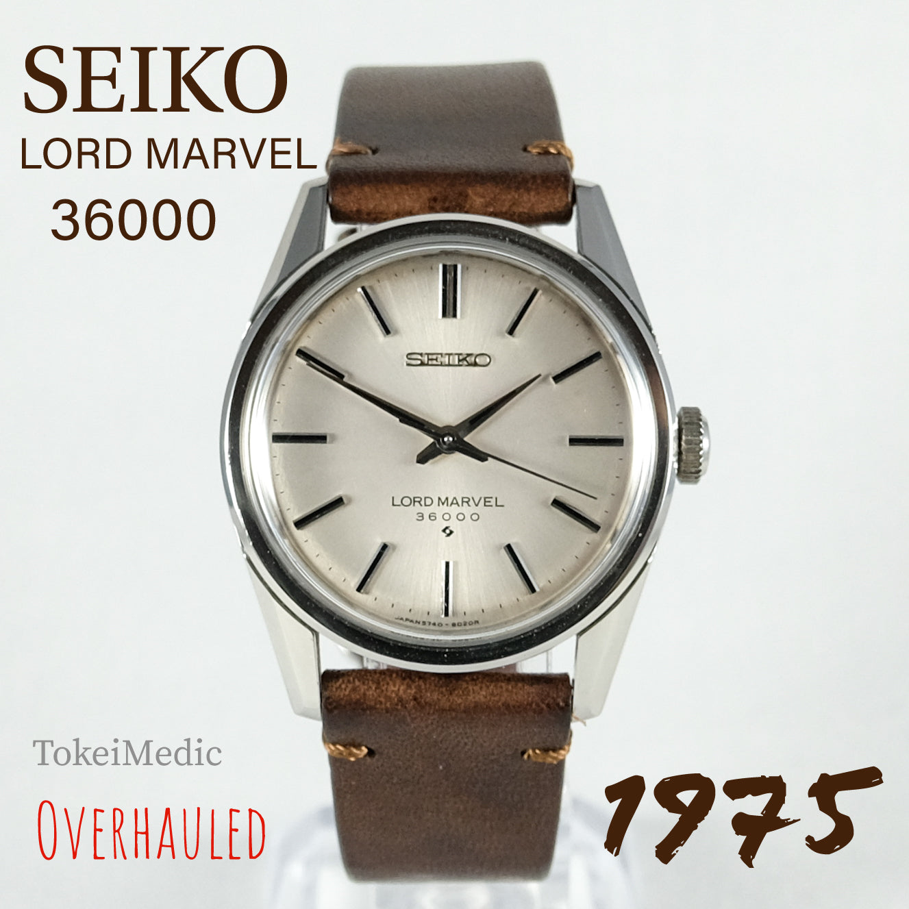 1975 Seiko Lord Marvel 36000 5740-8000
