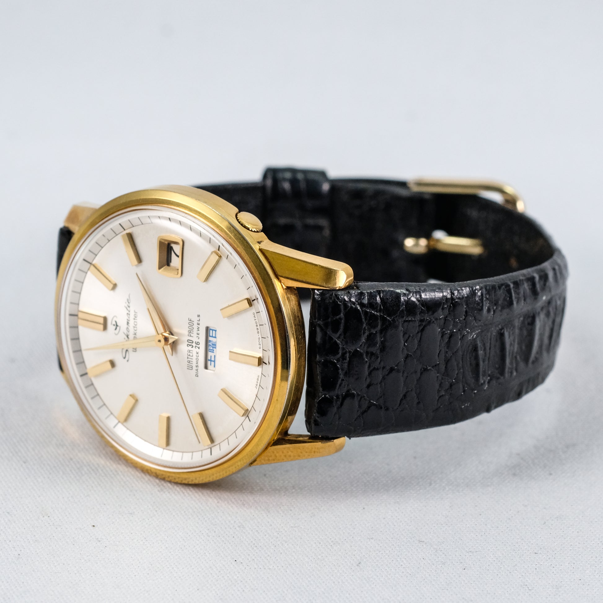 Seikomatic Weekdater 26 Jewels 1965 Seiko Seikomatic Weekdater