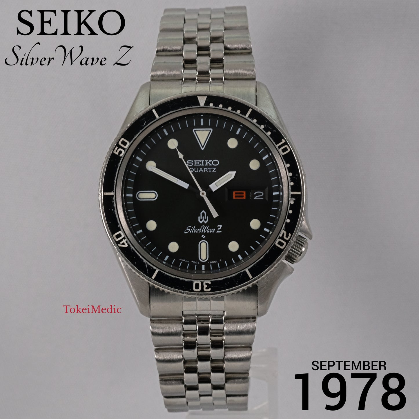 1978 Seiko Quartz SilverWave Z 7546-6060