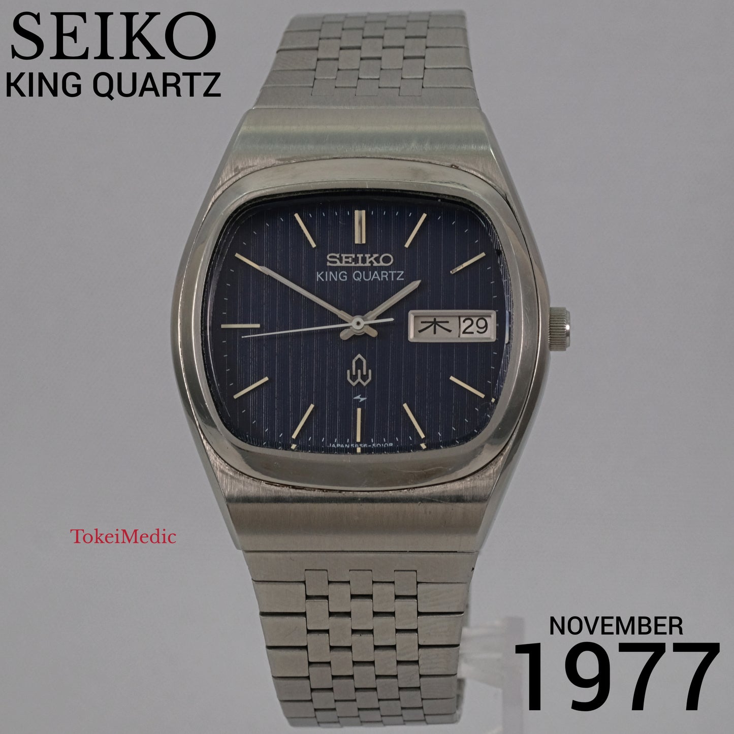 1977 Seiko King Quartz 5856-5010