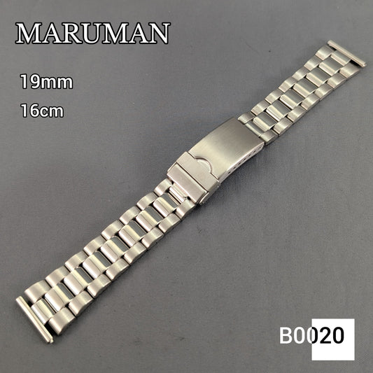 19mm Maruman Stainless steel bracelet B0020