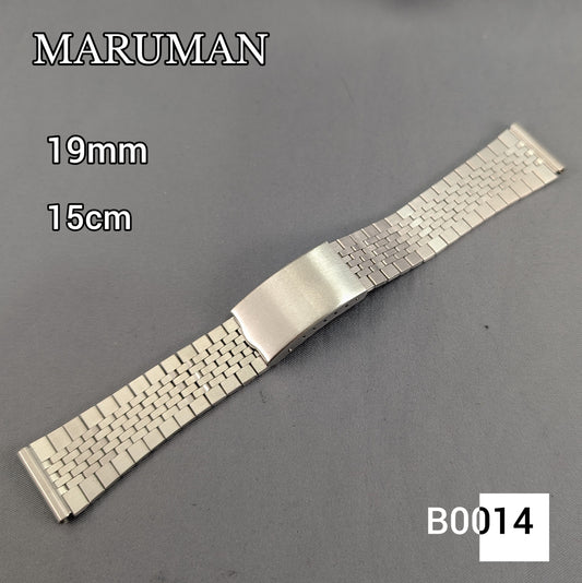 19mm Maruman Stainless steel bracelet B0014