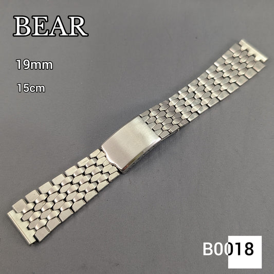 19mm Bear Stainless steel bracelet B0018