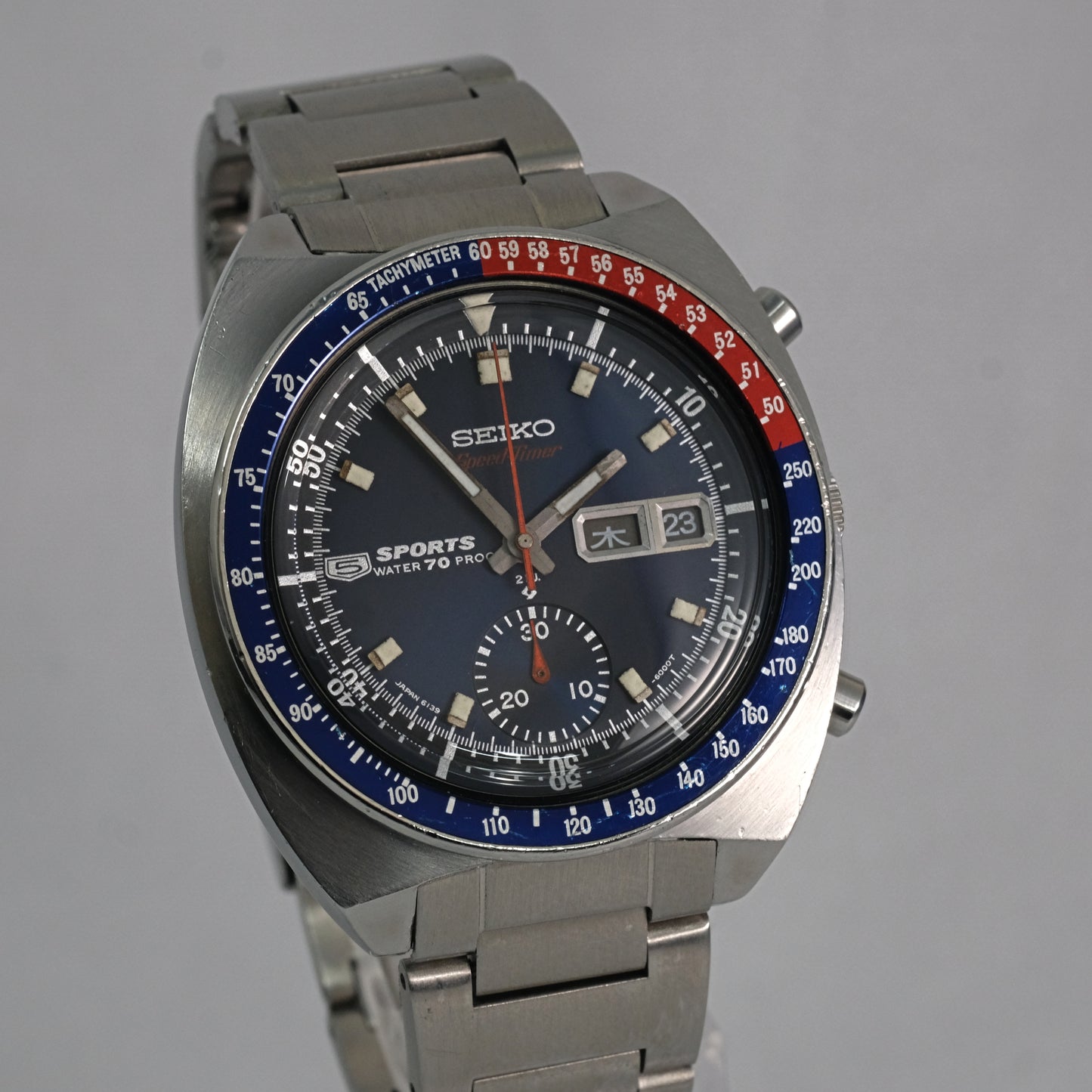 1969 Seiko 5 Sports SpeedTimer "Pepsi" 6139-6000