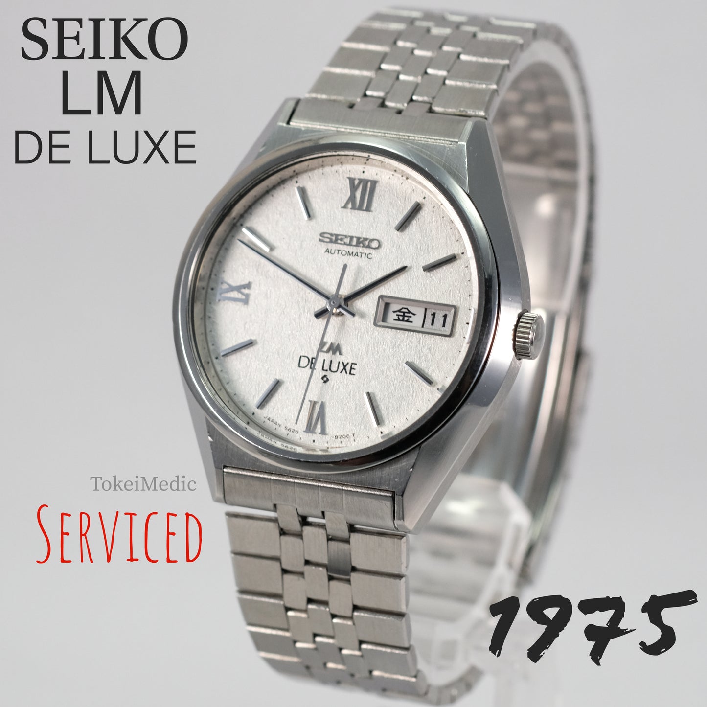 RESERVED! 1975 Seiko LM De Luxe 5626-8160