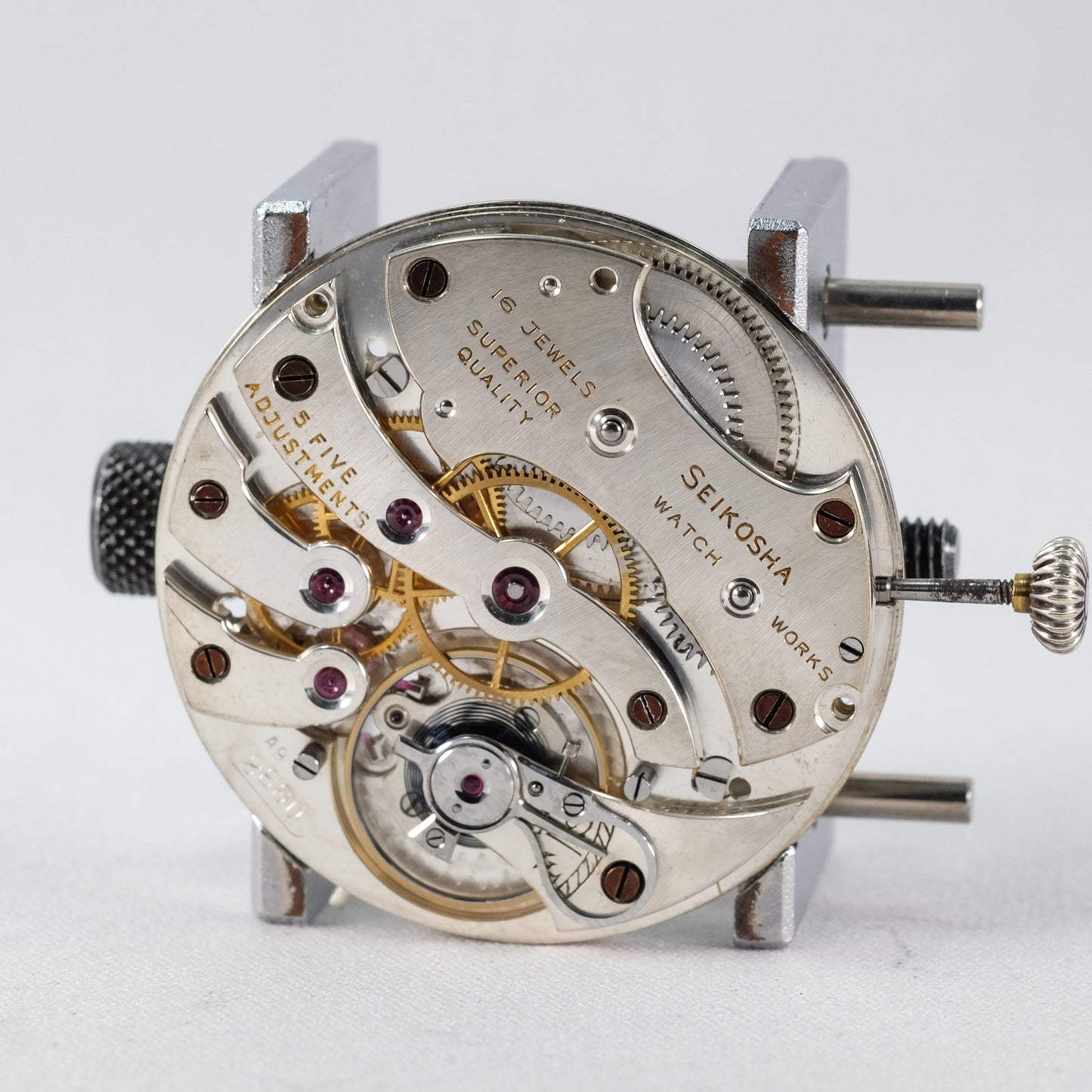 1940 Rare Seikosha "Nardin" gift from the Emperor pocket watch