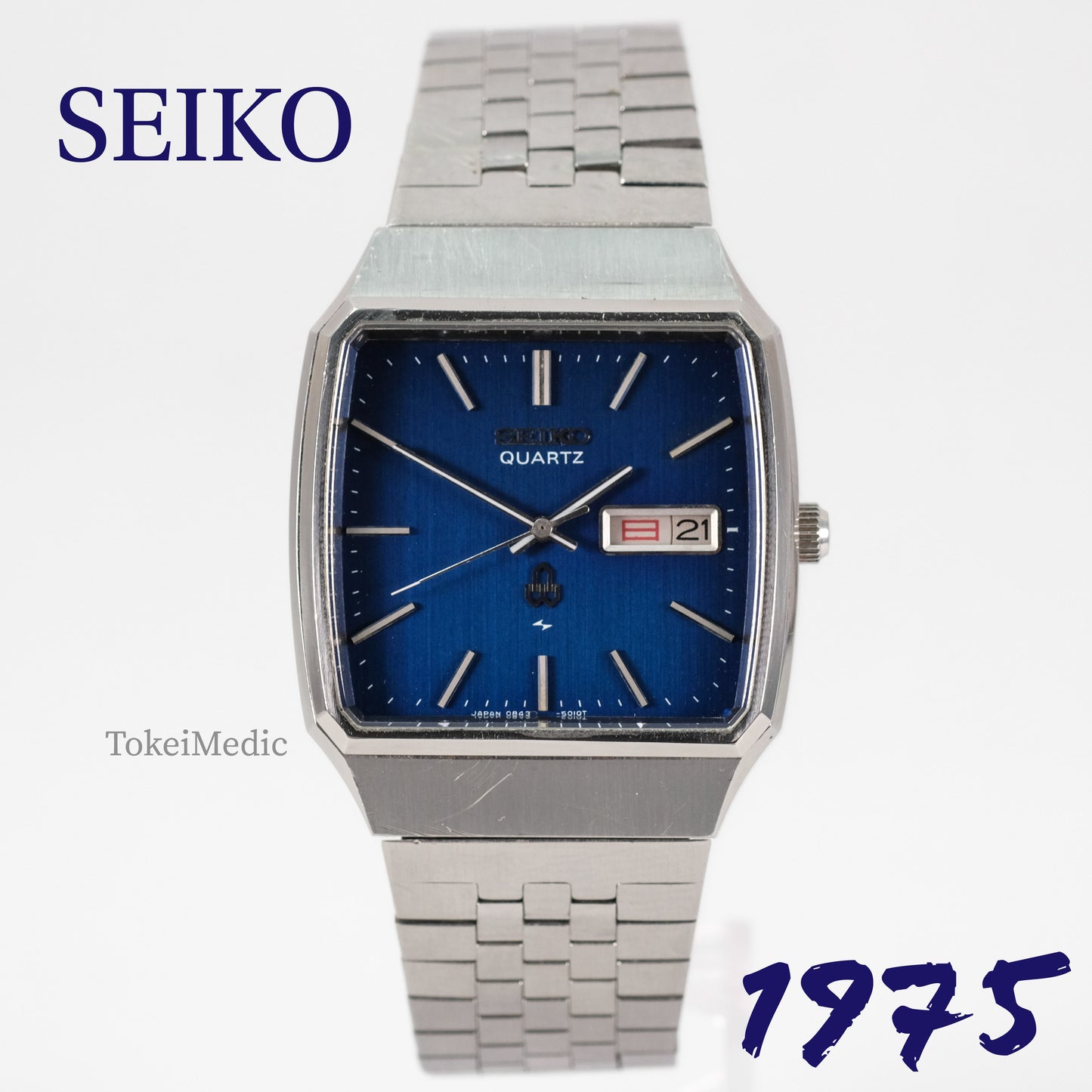1975 Seiko Quartz 0843-5010