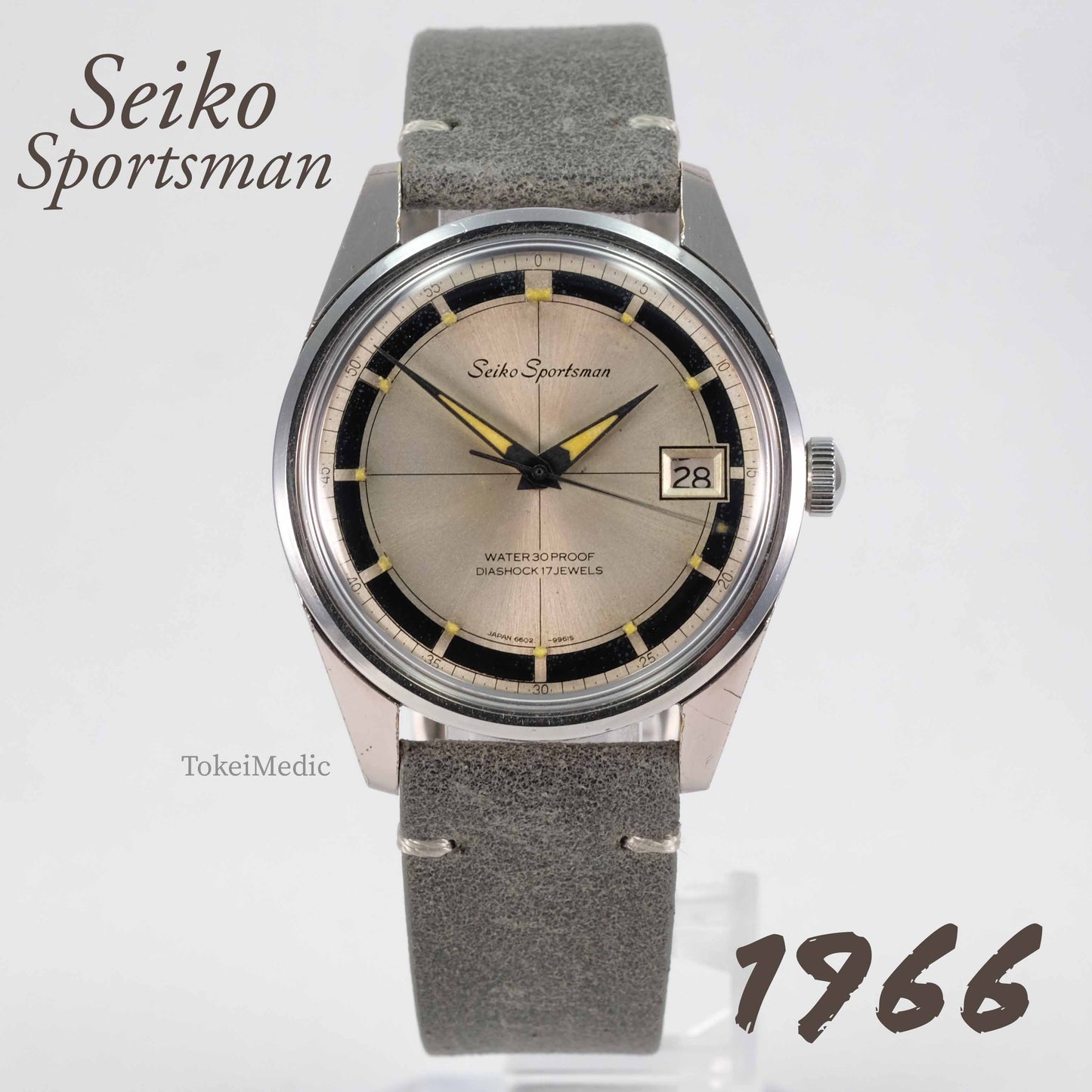1966 Seiko Sportsman 6602-9981