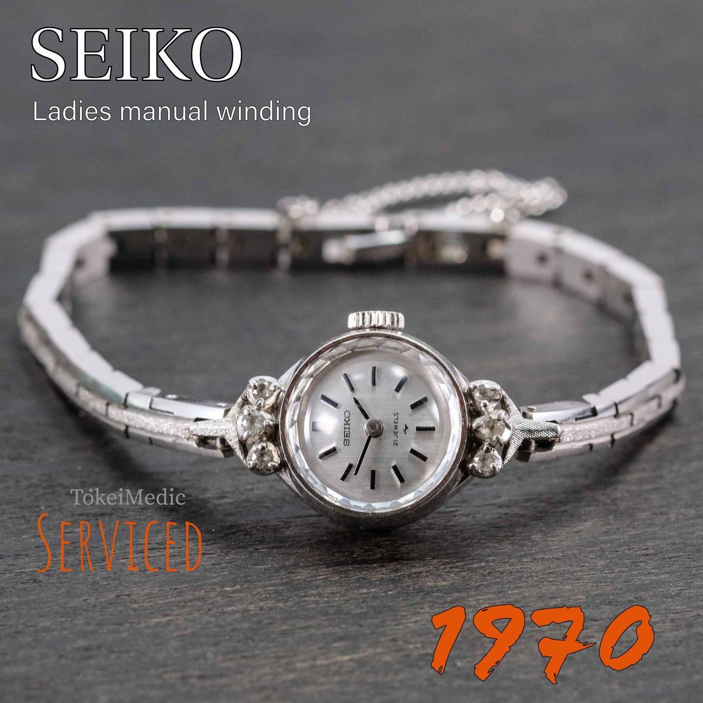1970 Seiko 11-0430 manual winding ladies