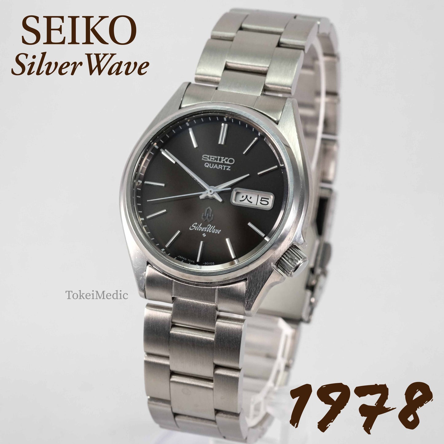 1978 Seiko SilverWave Quartz 7546-801A