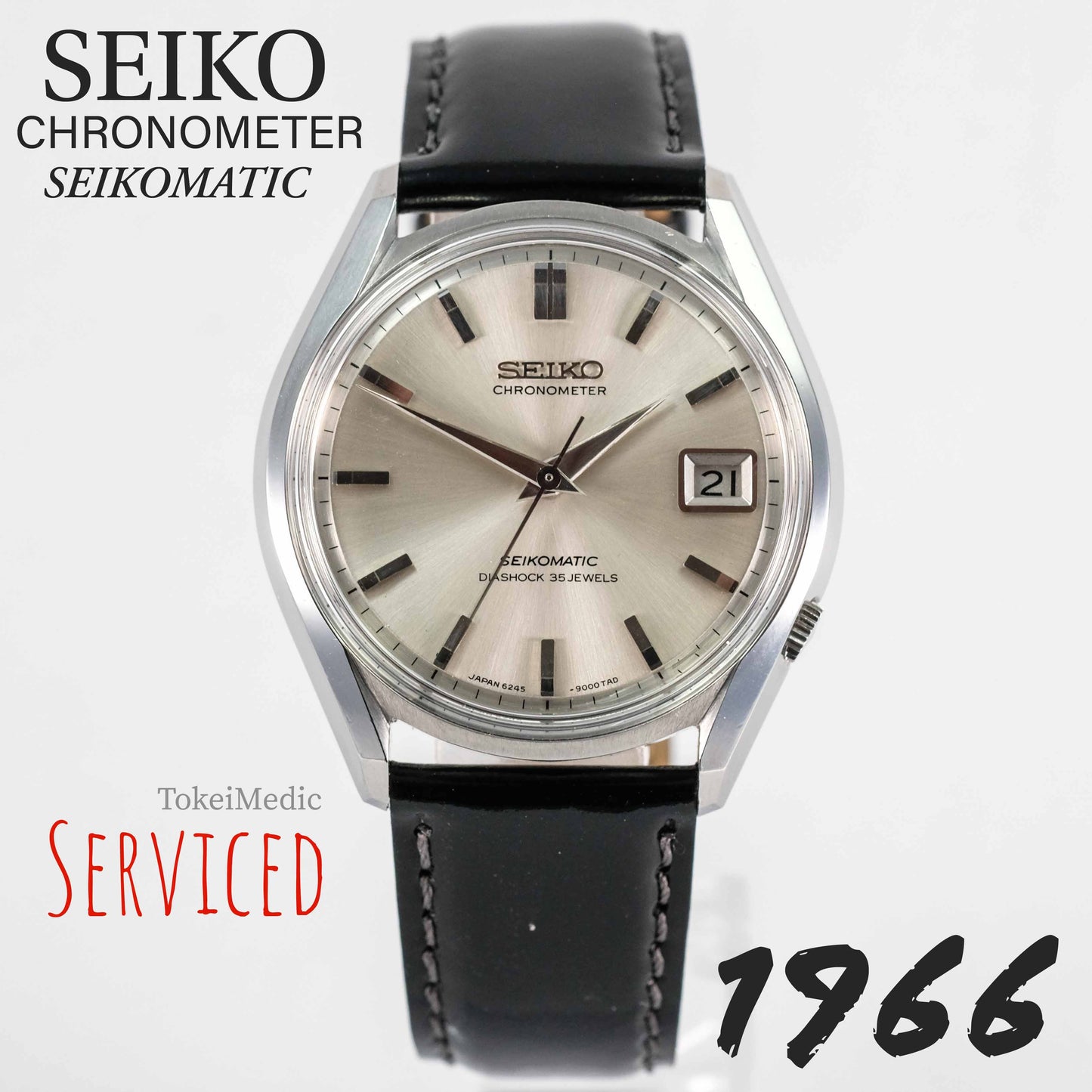 1966 Seiko Chronometer Seikomatic 6245-9000