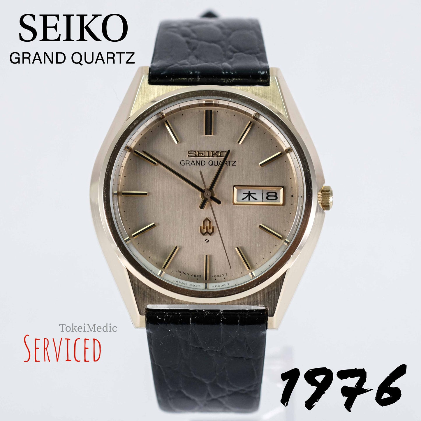 1976 Seiko Grand Quartz 4843-8040