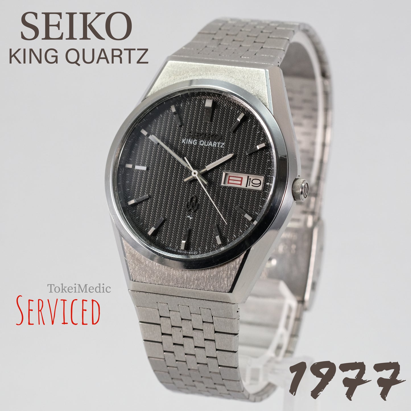 1977 Seiko King Quartz 5856-8020