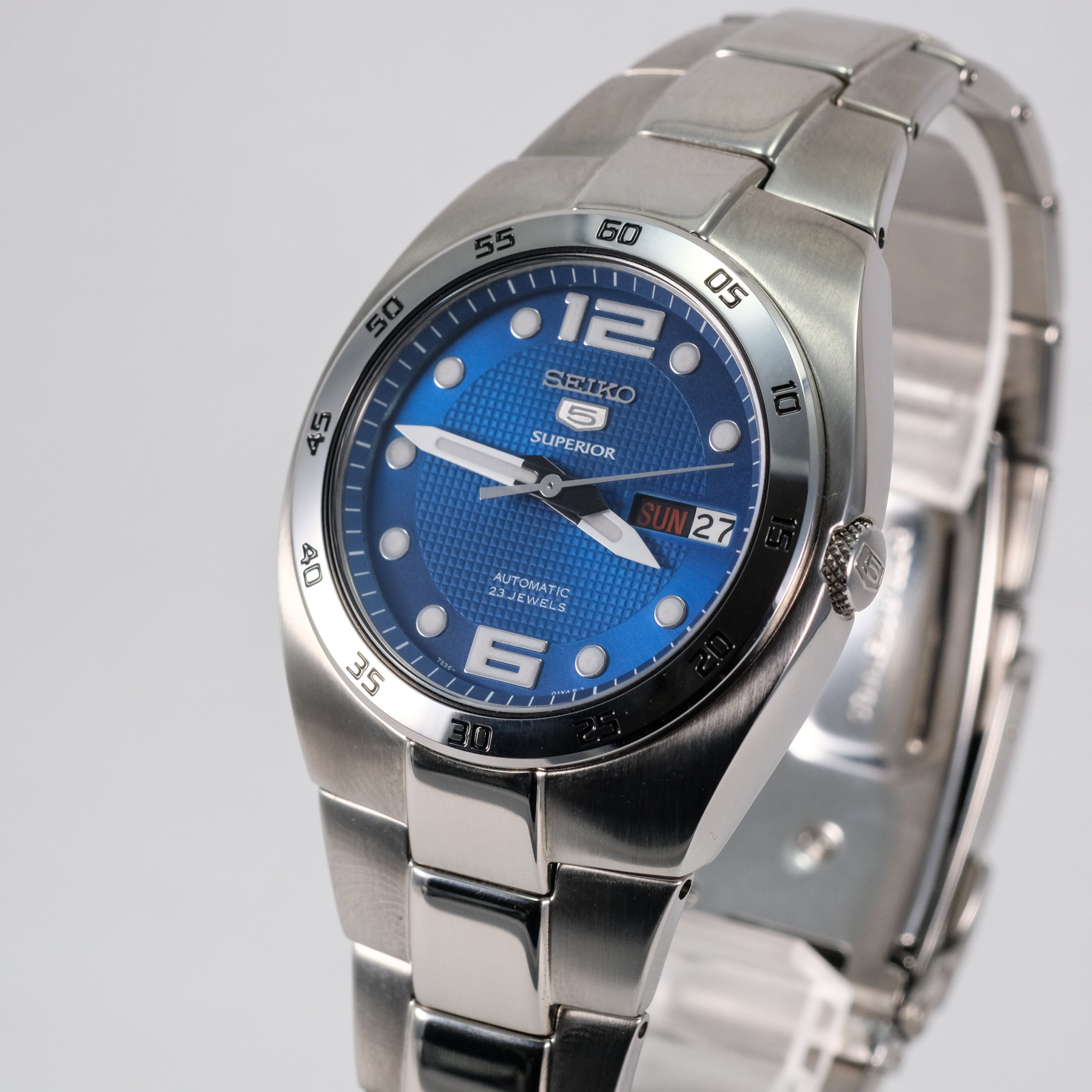 Seiko 5 superior hot sale automatic 23 jewels