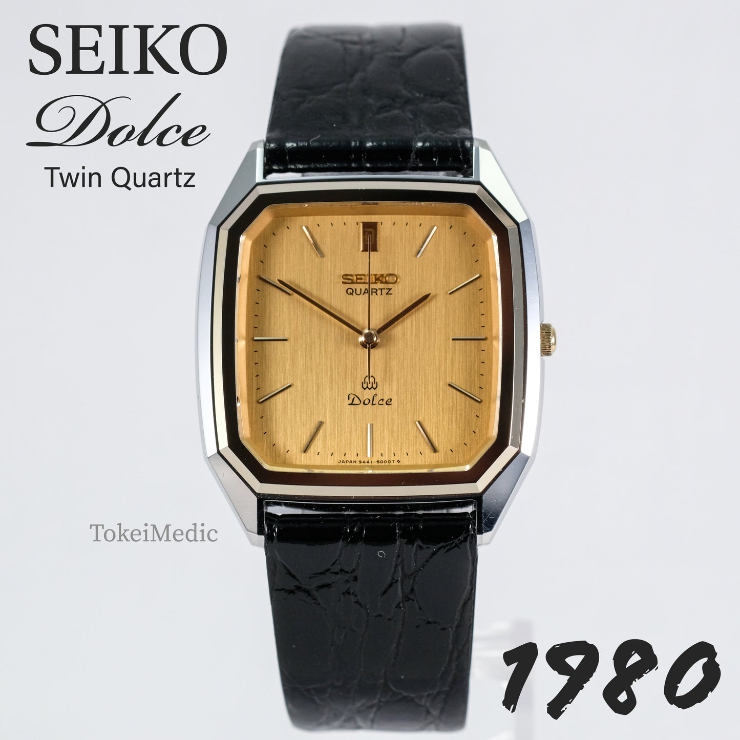 1980 Seiko Dolce Twin Quartz 9441-5000