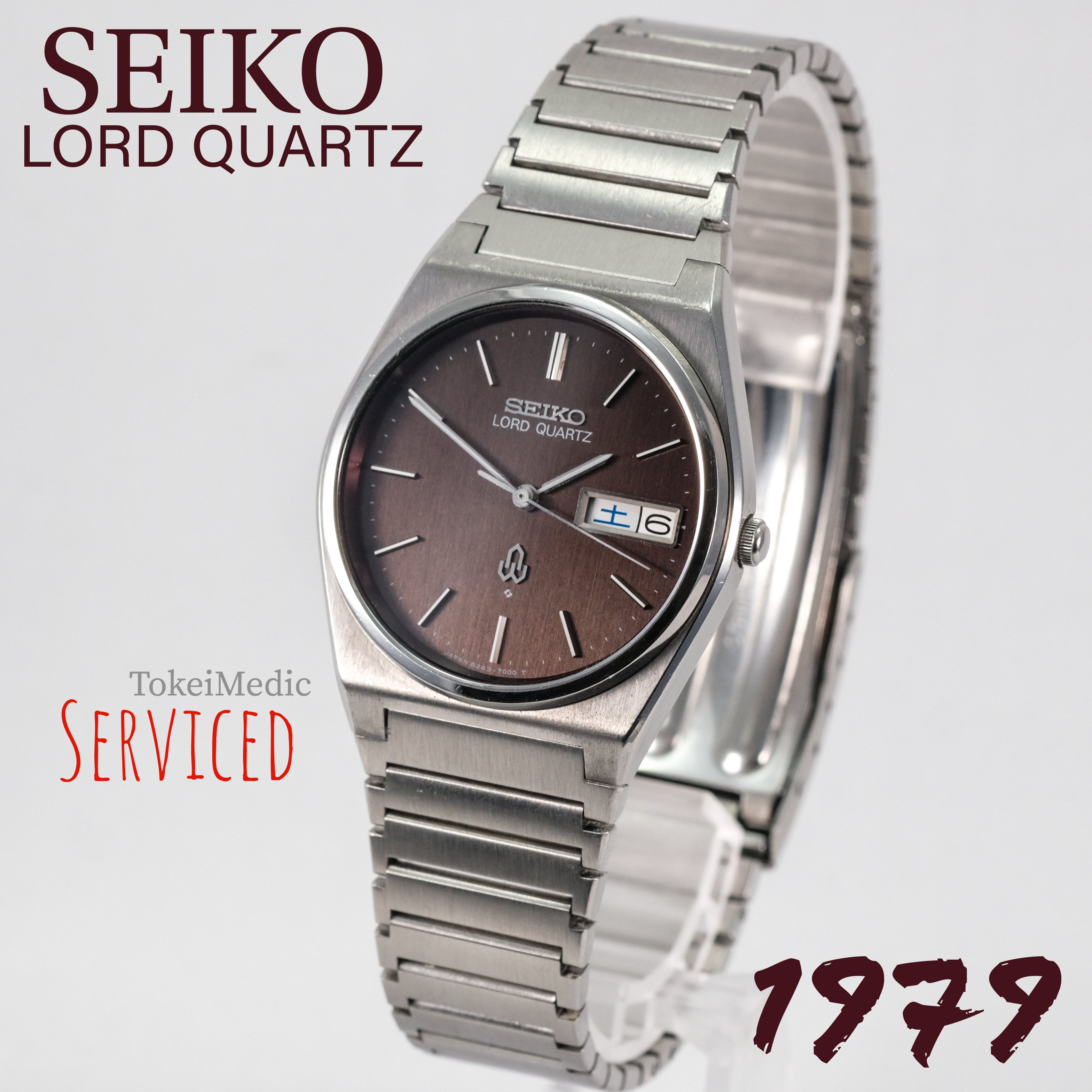 1979 Seiko Lord Quartz 8243-700B – TokeiMedic