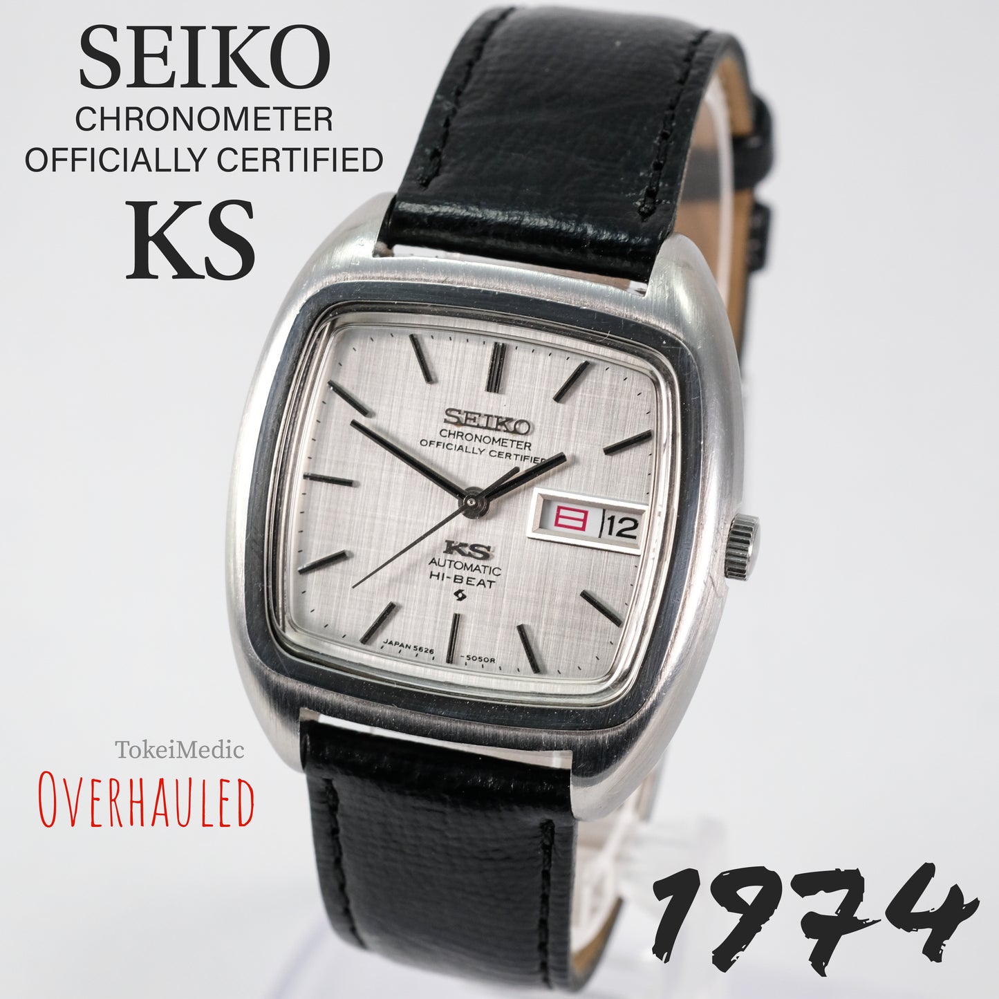 1974 Seiko KS Chronometer Officialy Certified 5626-5040