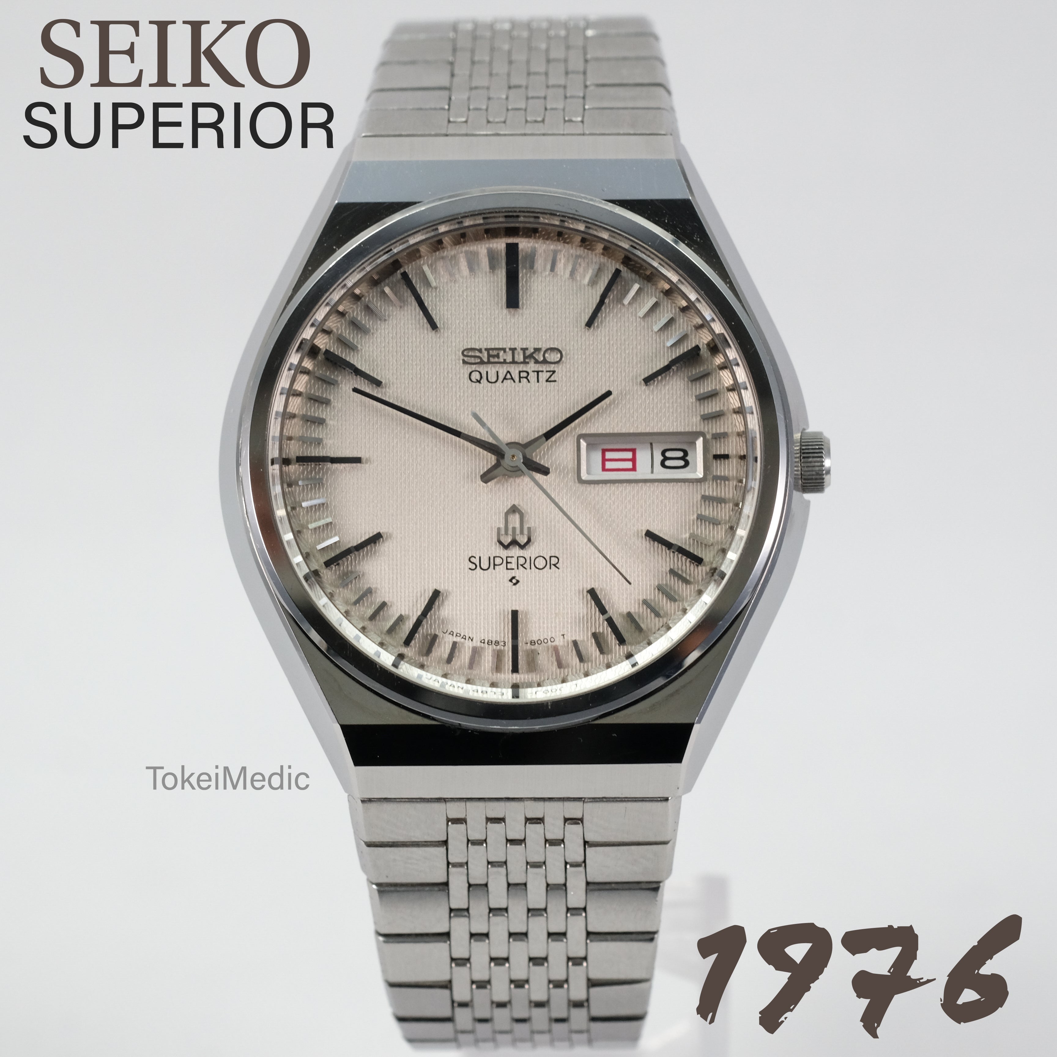 SEIKO セイコー スーペリア 4883-8001 クォーツ 腕時計 - 時計