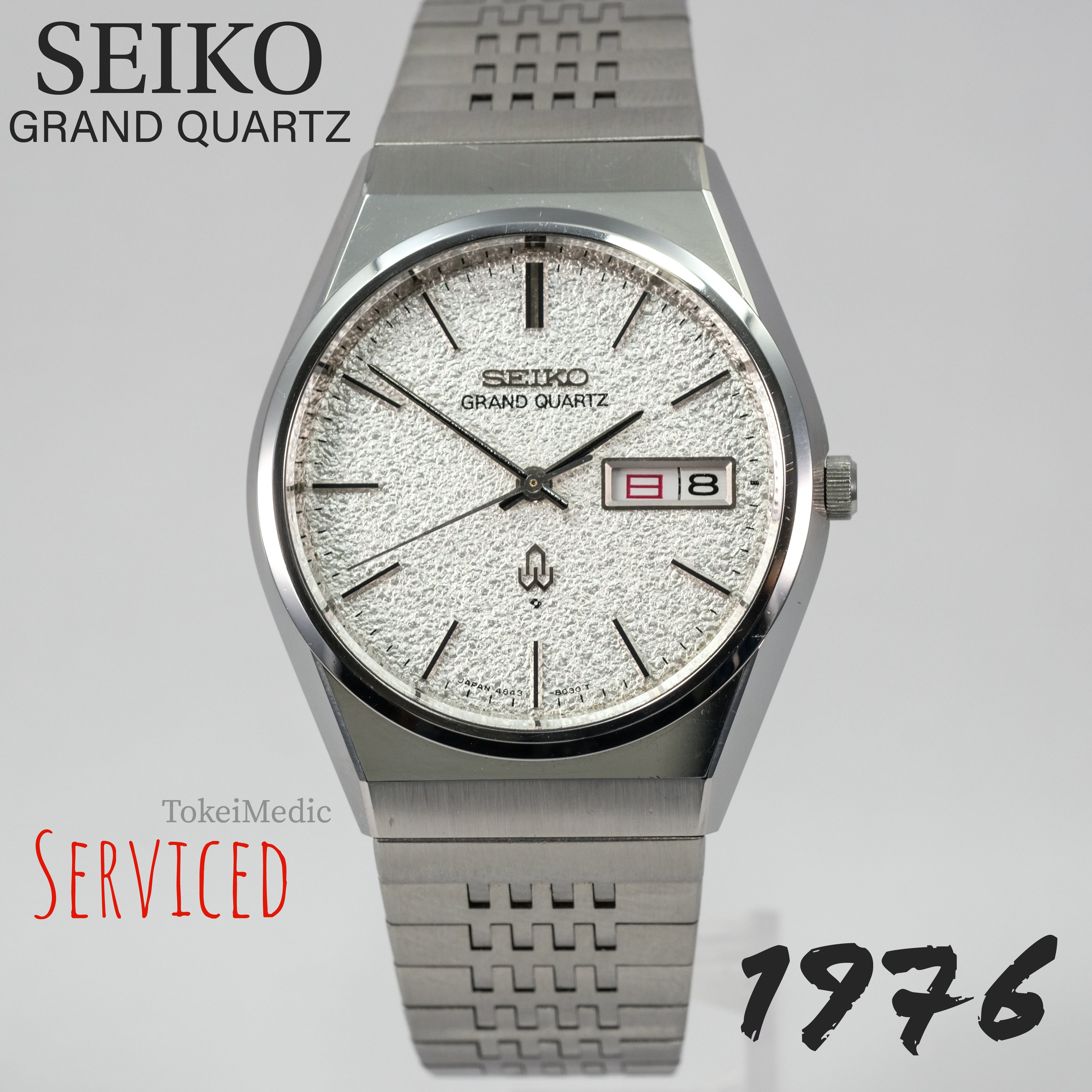 1976 Seiko Grand Quartz 4843-8050