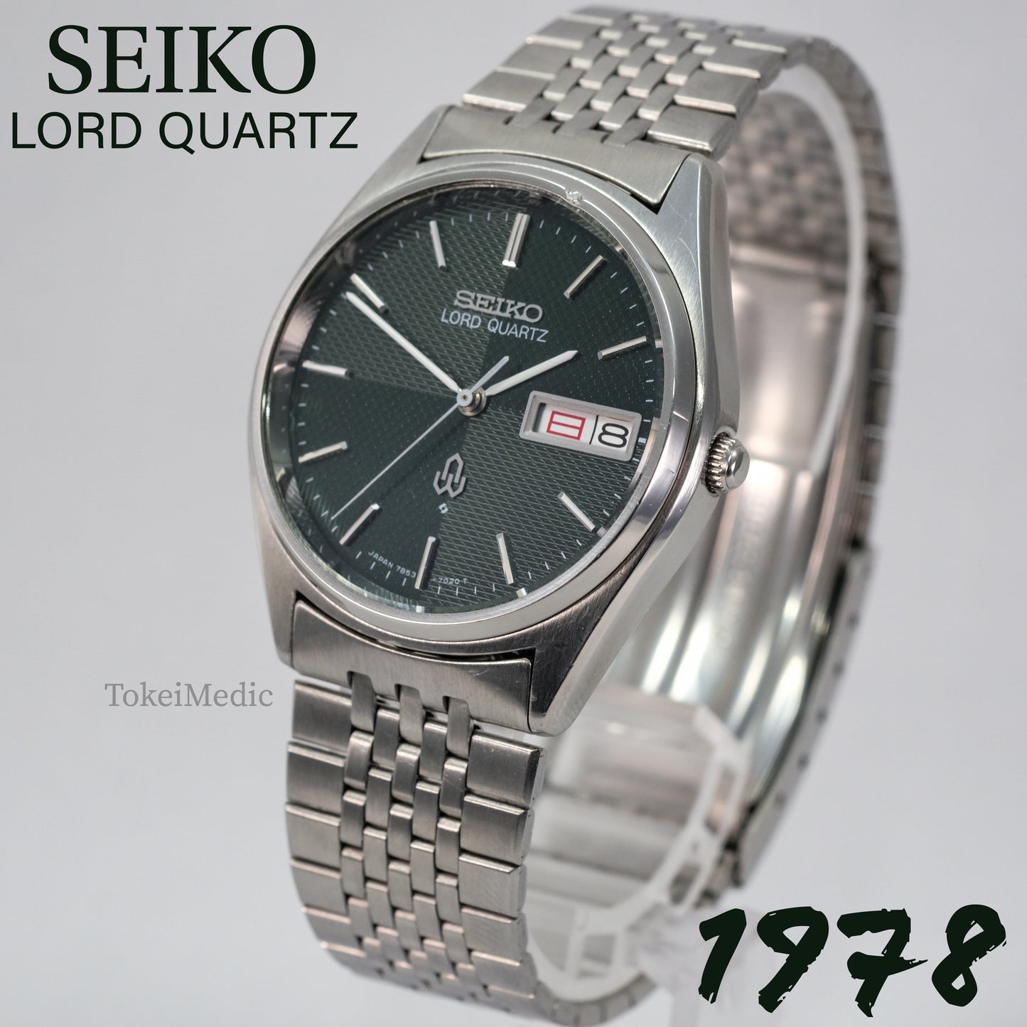 1978 Seiko Lord Quartz 7853-7020