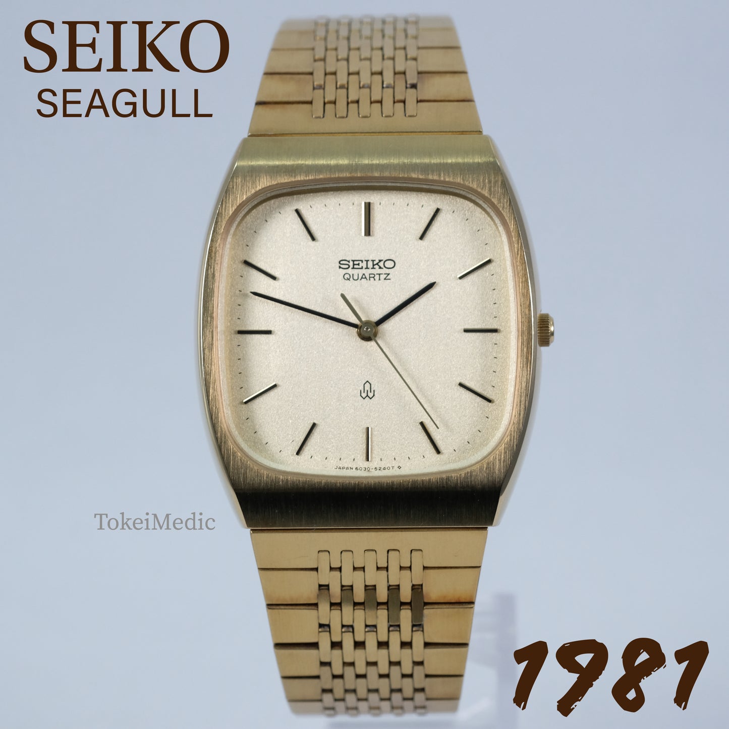 1981 Seiko Seagull 6030-5220