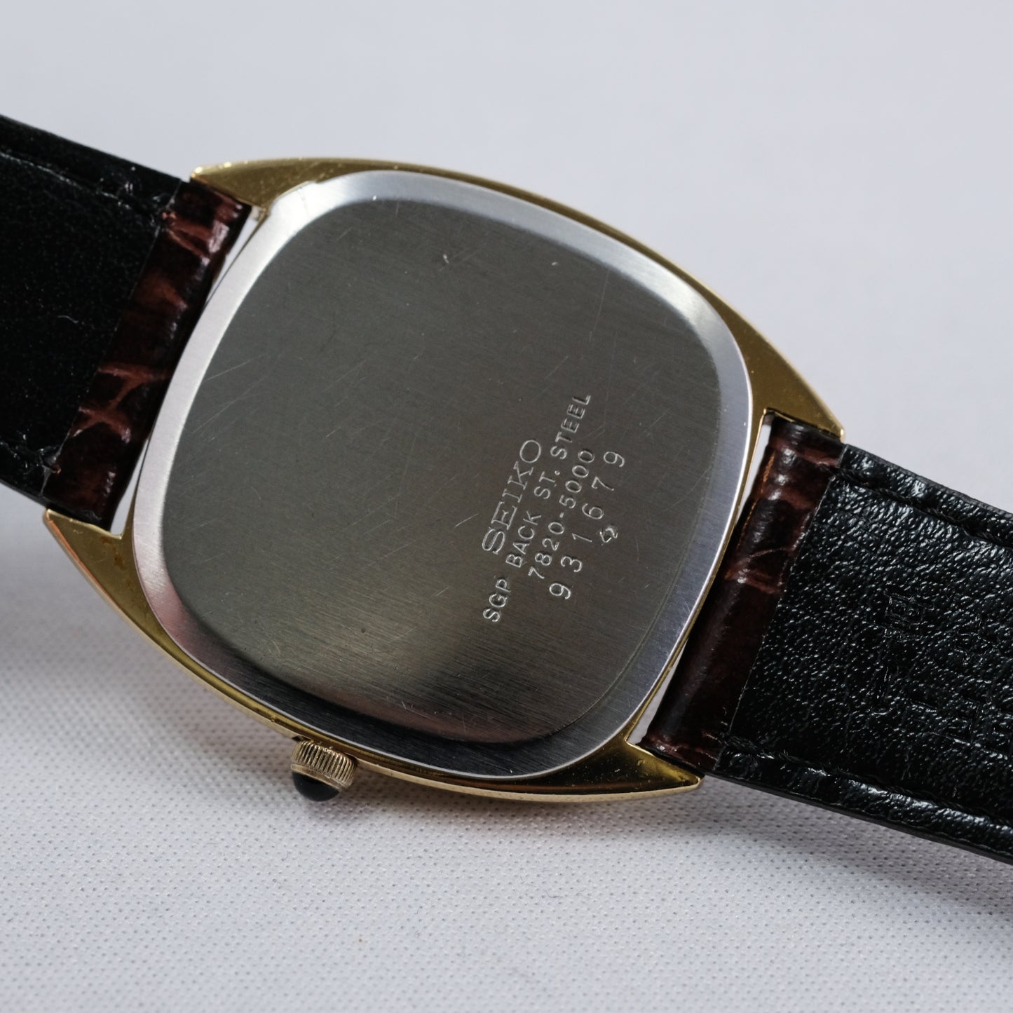 1979 Seiko Chariot Sardonyx Stone Dial 7820-5000