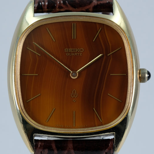 1979 Seiko Chariot Sardonyx Stone Dial 7820-5000