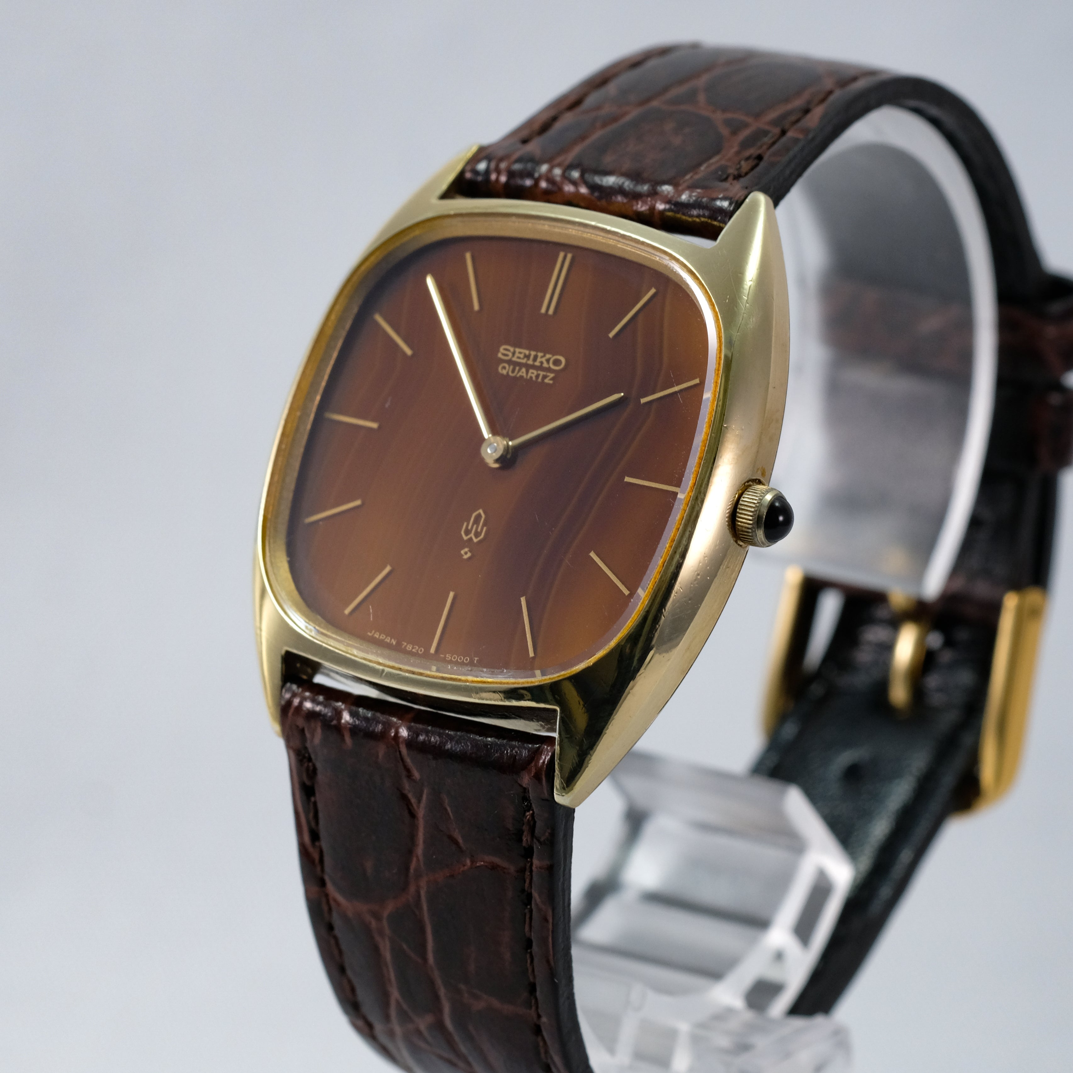 1979 Seiko Chariot Sardonyx Stone Dial 7820-5000 – TokeiMedic