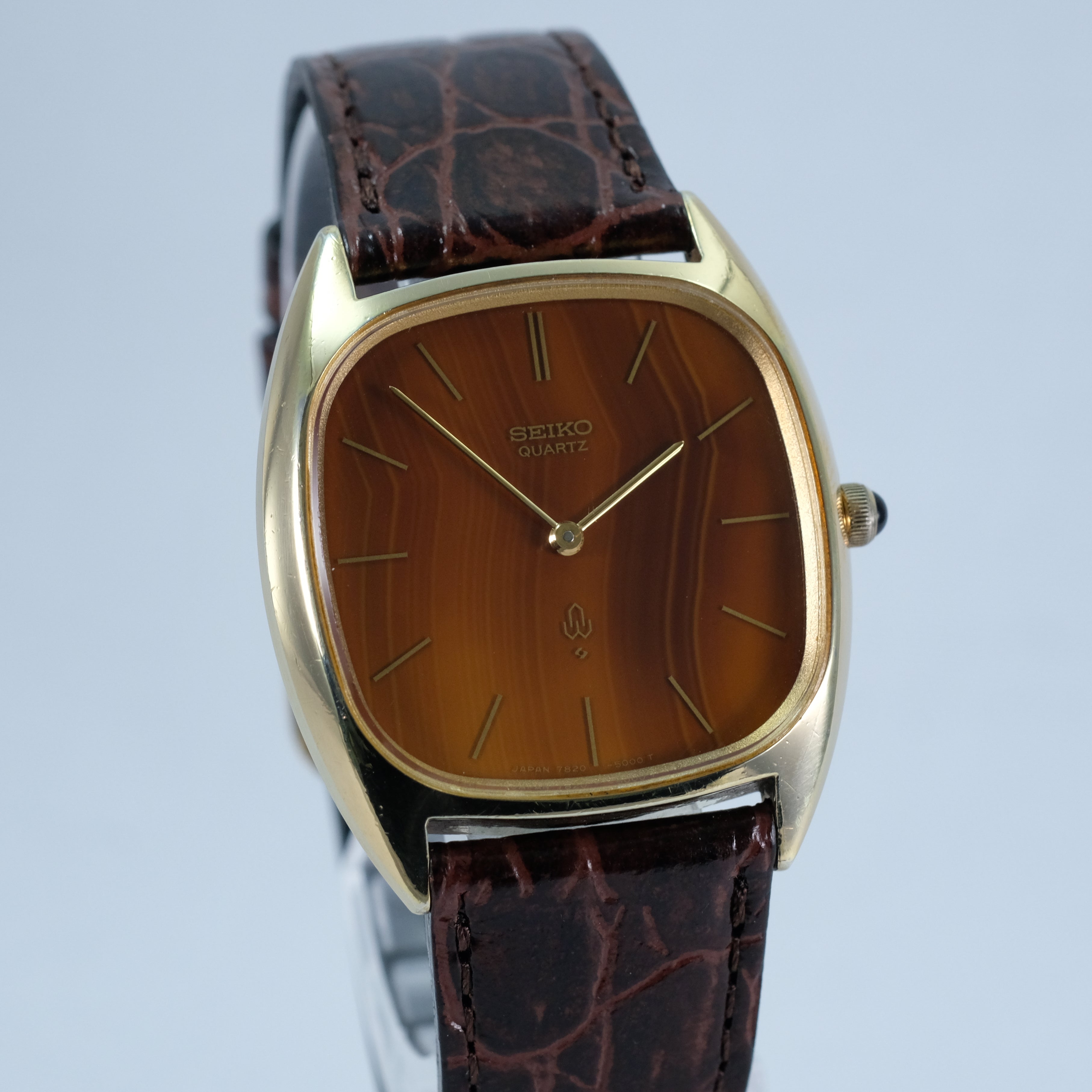 1979 Seiko Chariot Sardonyx Stone Dial 7820-5000 – TokeiMedic