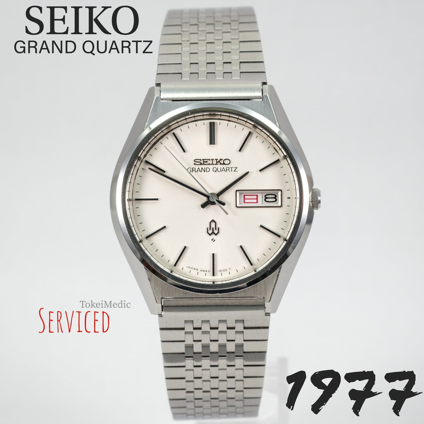 1977 Seiko Grand Quartz 4843-8110