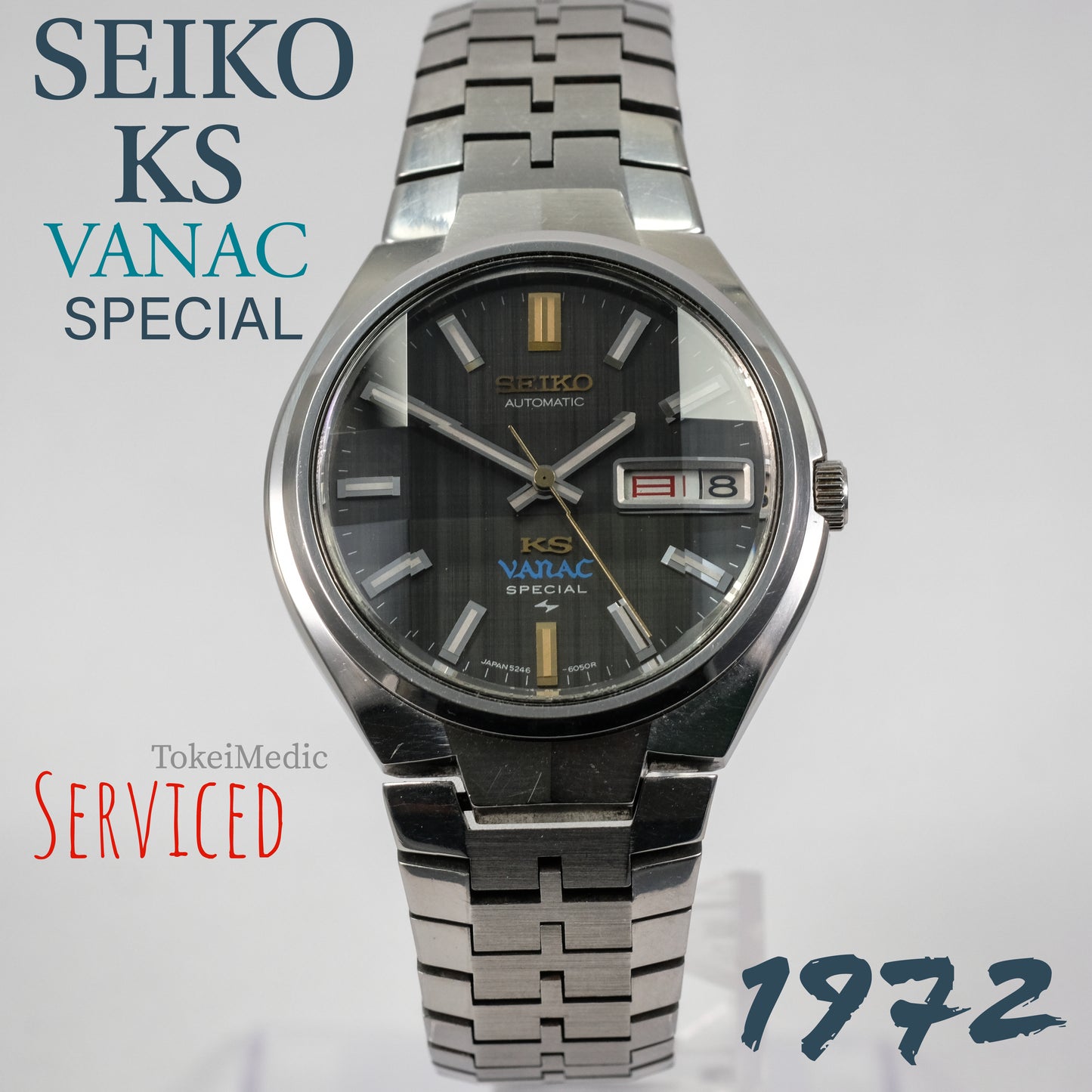 RESERVED! 1972 Seiko KS Vanac Special 5246-6040
