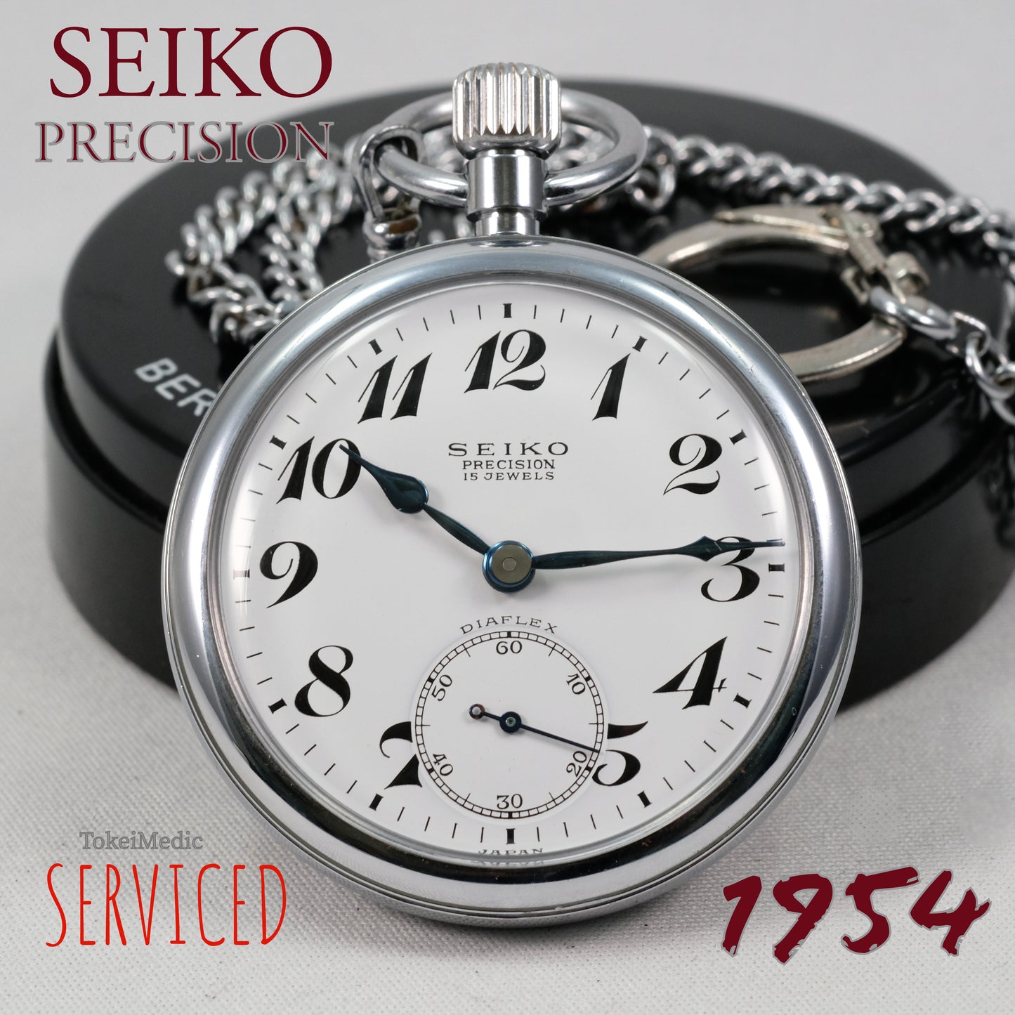 1954 Seiko Seikosha Precision Pocket Watch