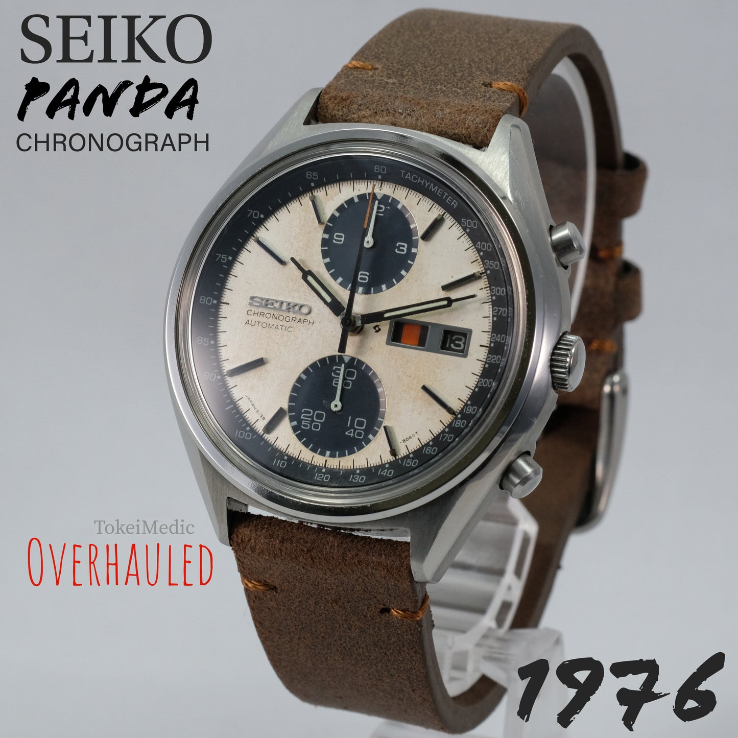 1976 Seiko Chronograph "Panda" 6138-8020