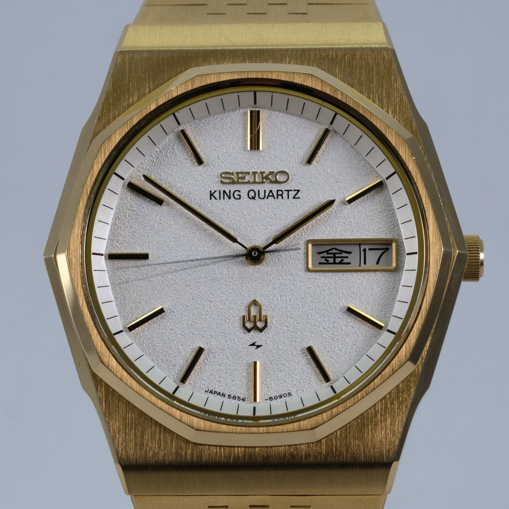 58k56 1978 Seiko King Quartz 5856-8080 – TokeiMedic