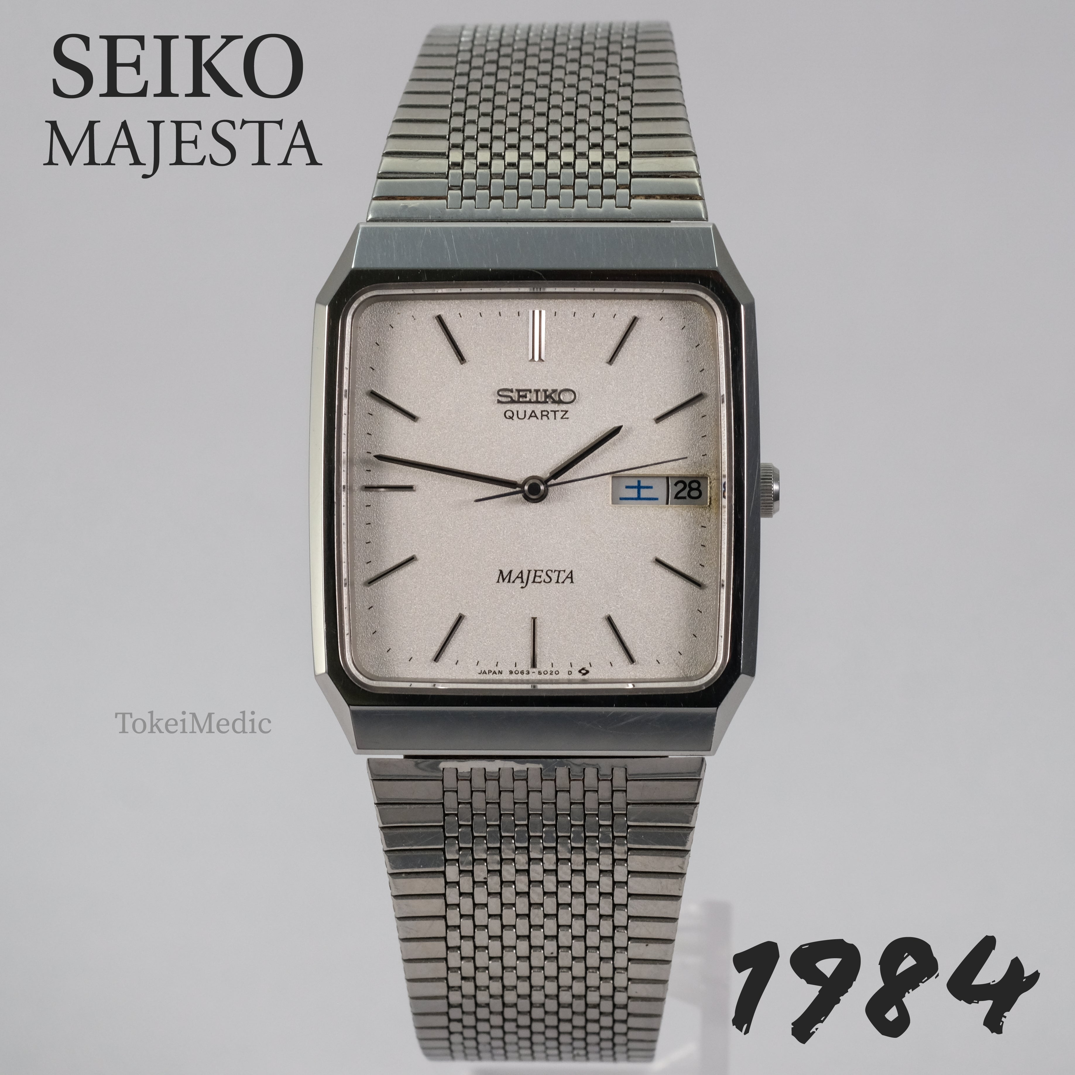 SEIKO MAJESTA 9063-5020 MEN'S クォーツウォッチ-