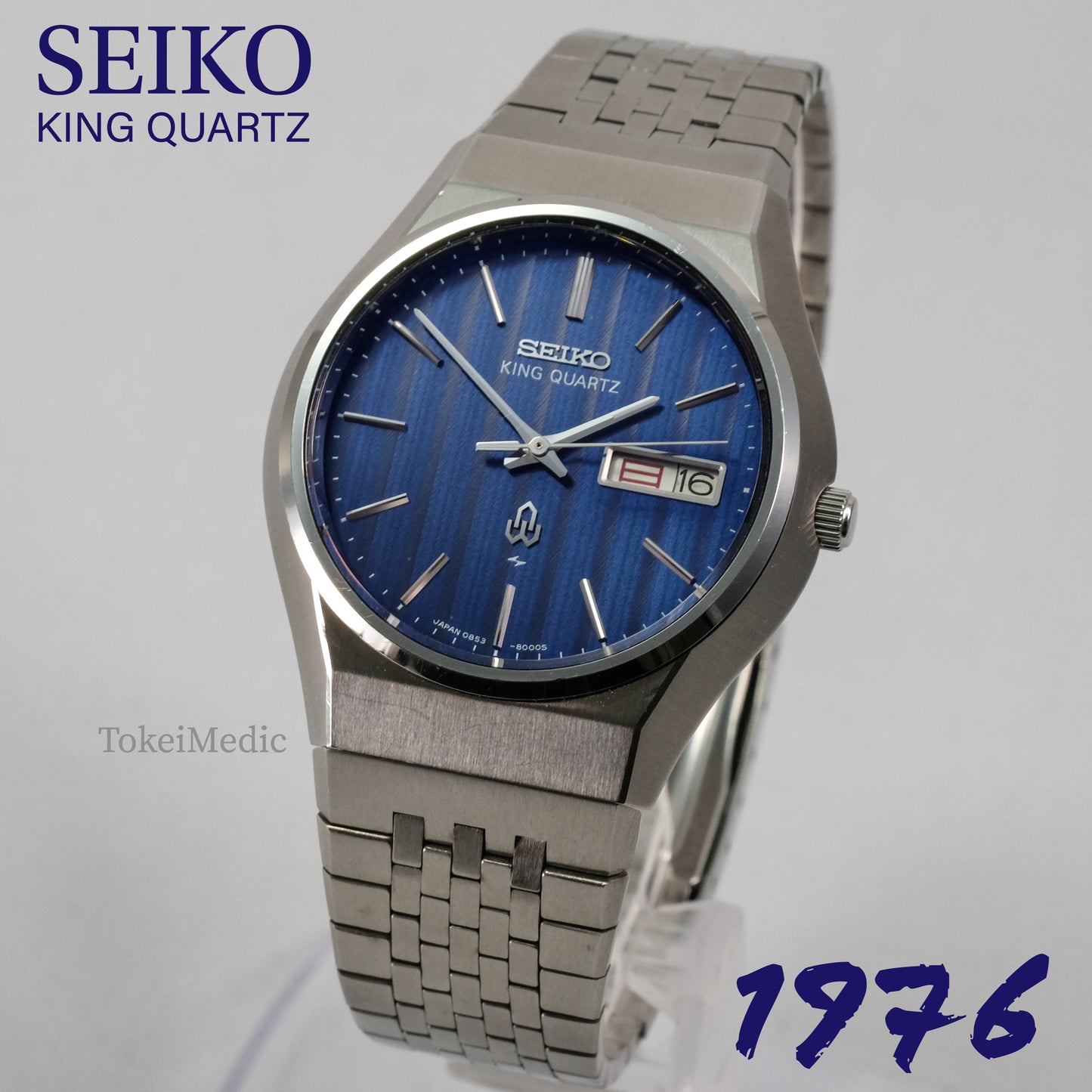 1976 Seiko King Quartz 0853-8001