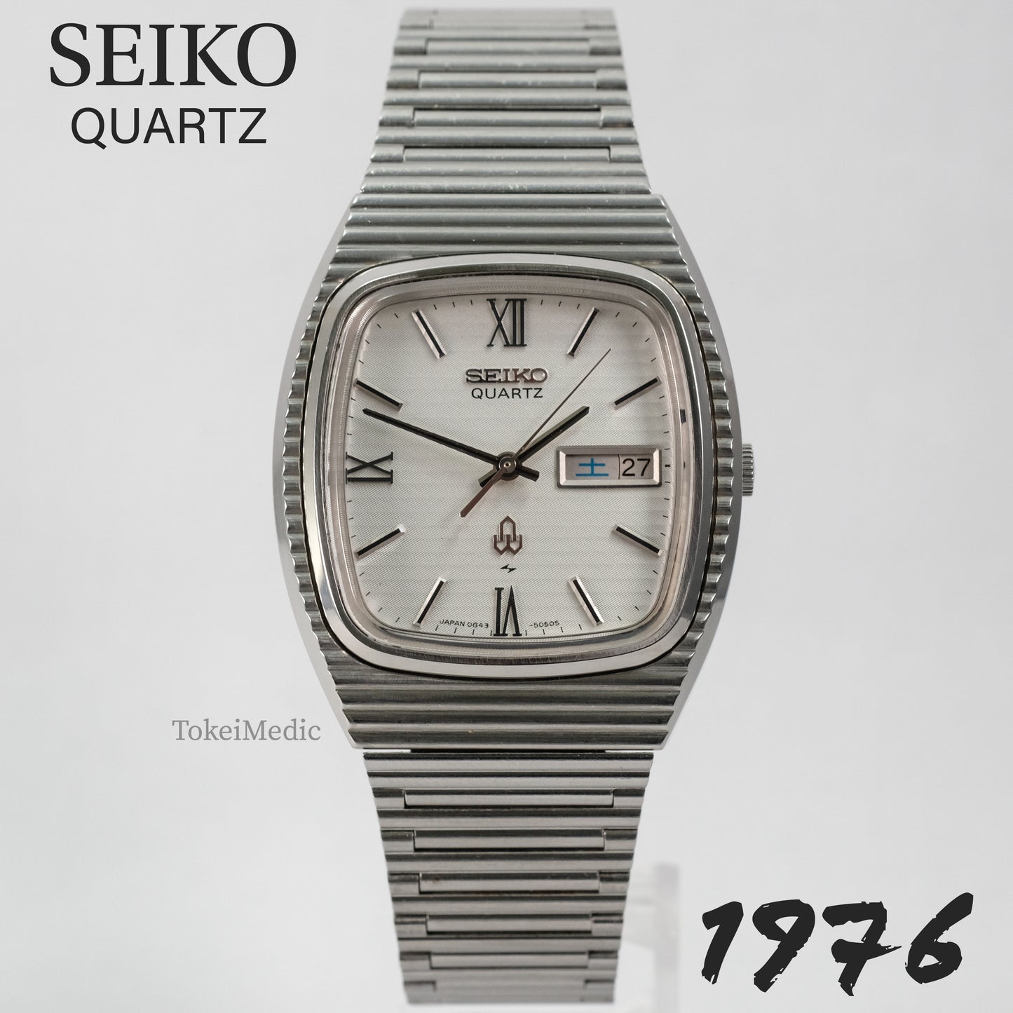 1976 Seiko Quartz 0843-5050