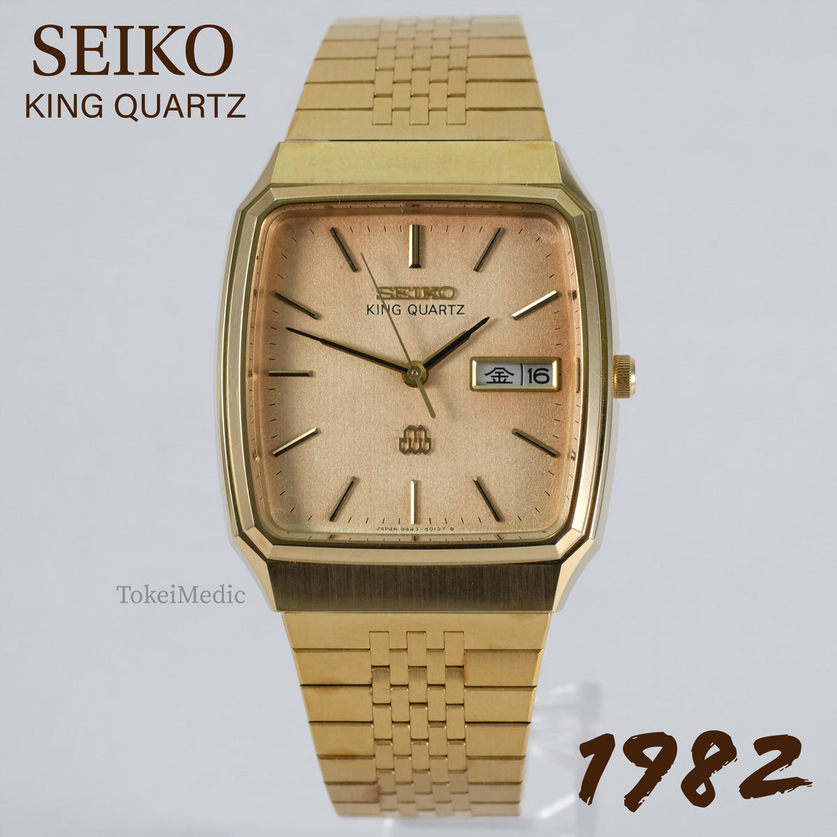 1982 Seiko King Quartz 9443-5020 – TokeiMedic