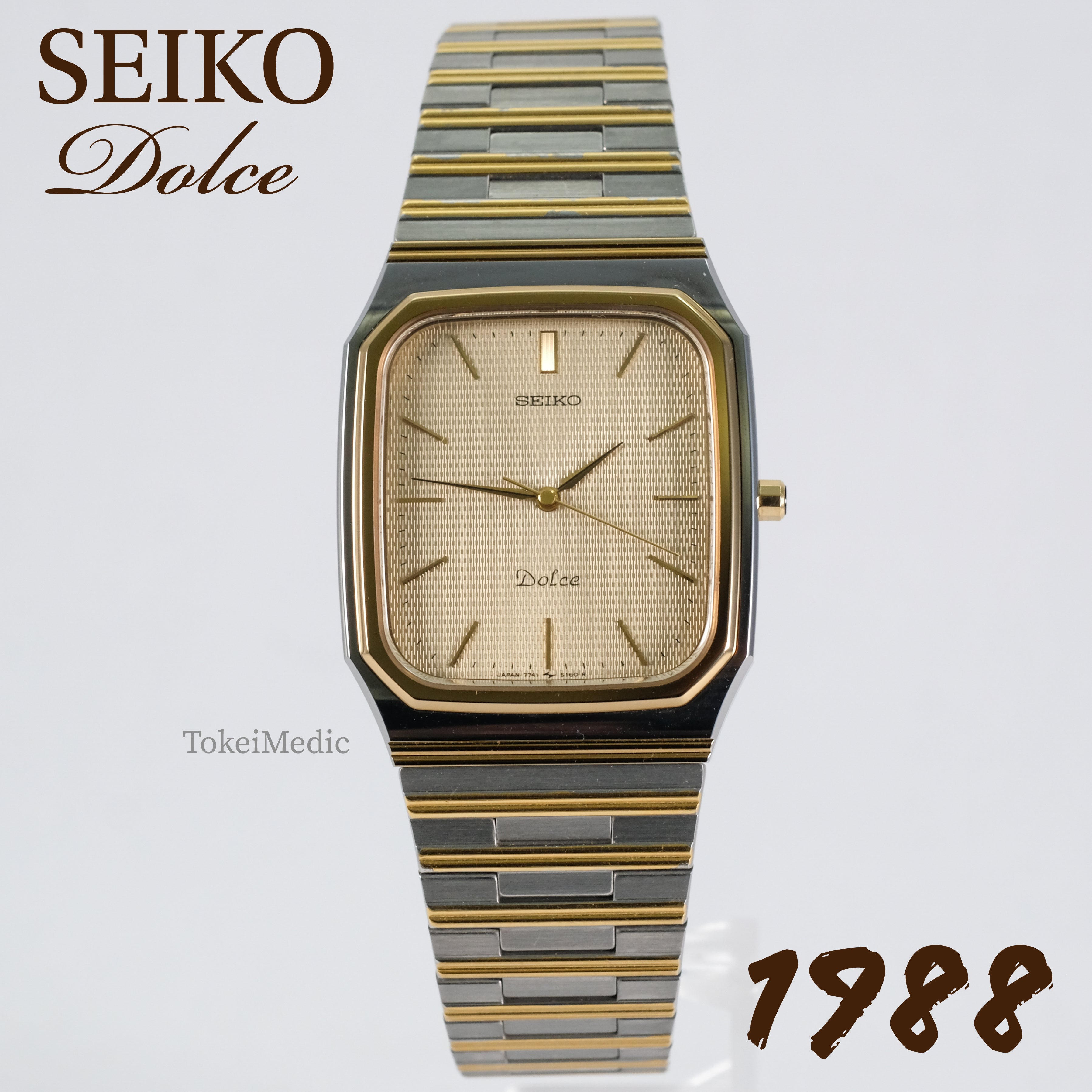 Vintage Seiko Dolce – TokeiMedic