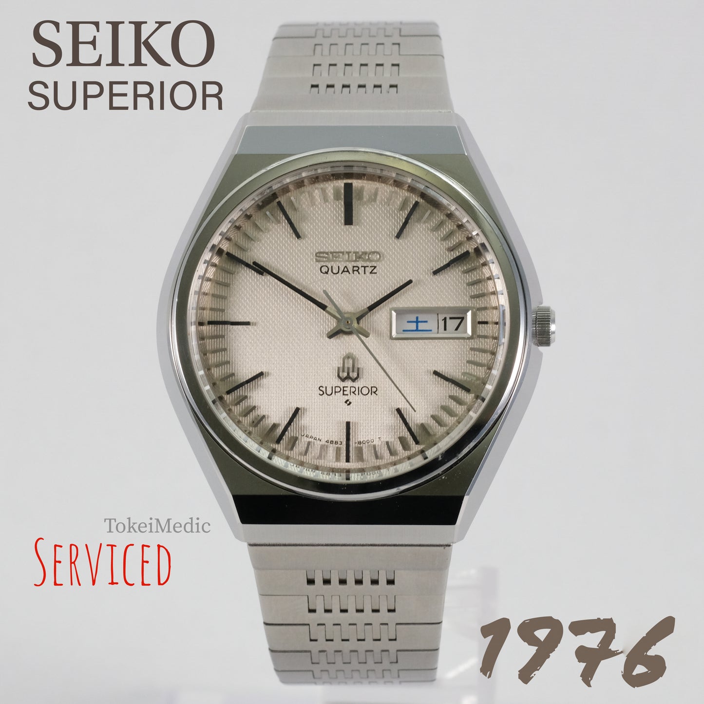 1976 Seiko Superior 4883-8001