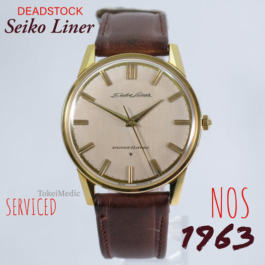 DEADSTOCK 1963 Seiko Liner J15007