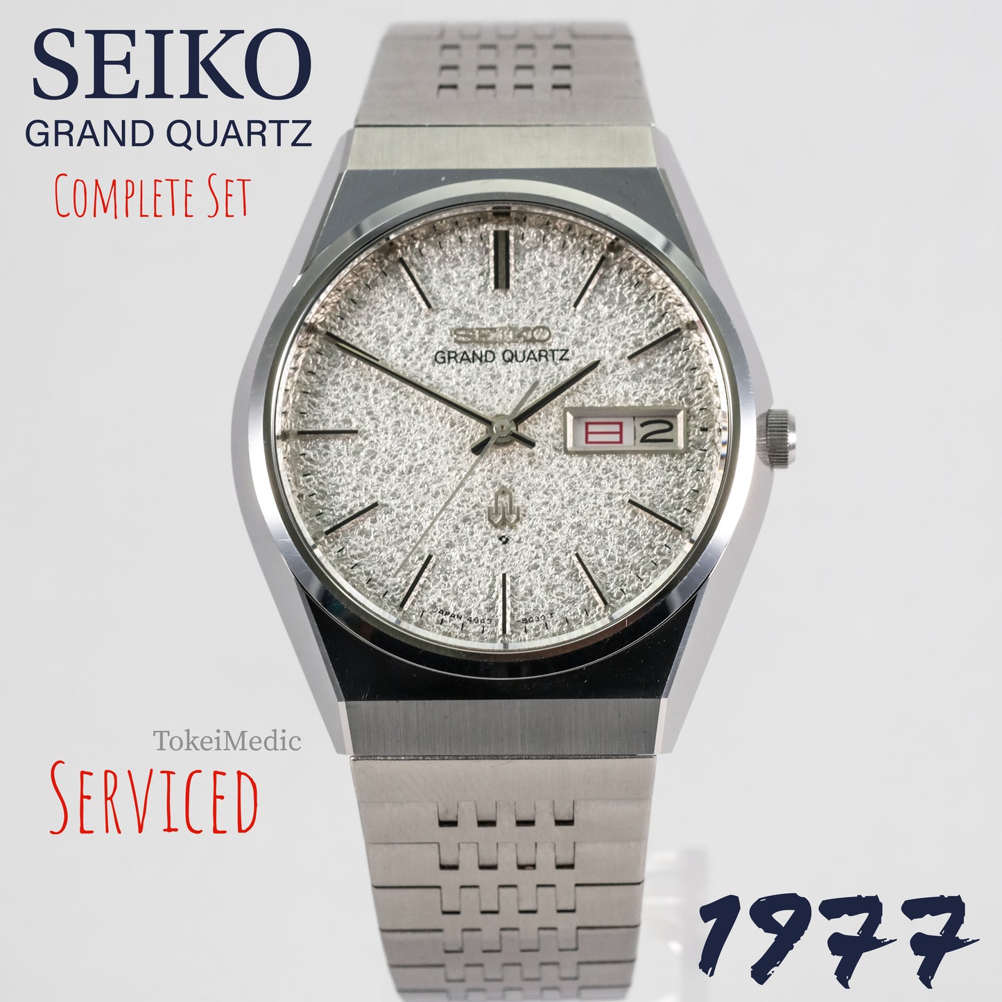 1977 Seiko Grand Quartz 4843-8100