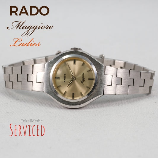 Vintage Rado Maggiore ladies hand winding watch