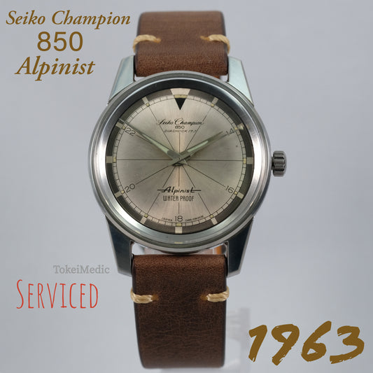 1963 Seiko Champion 850 Alpinist J13079