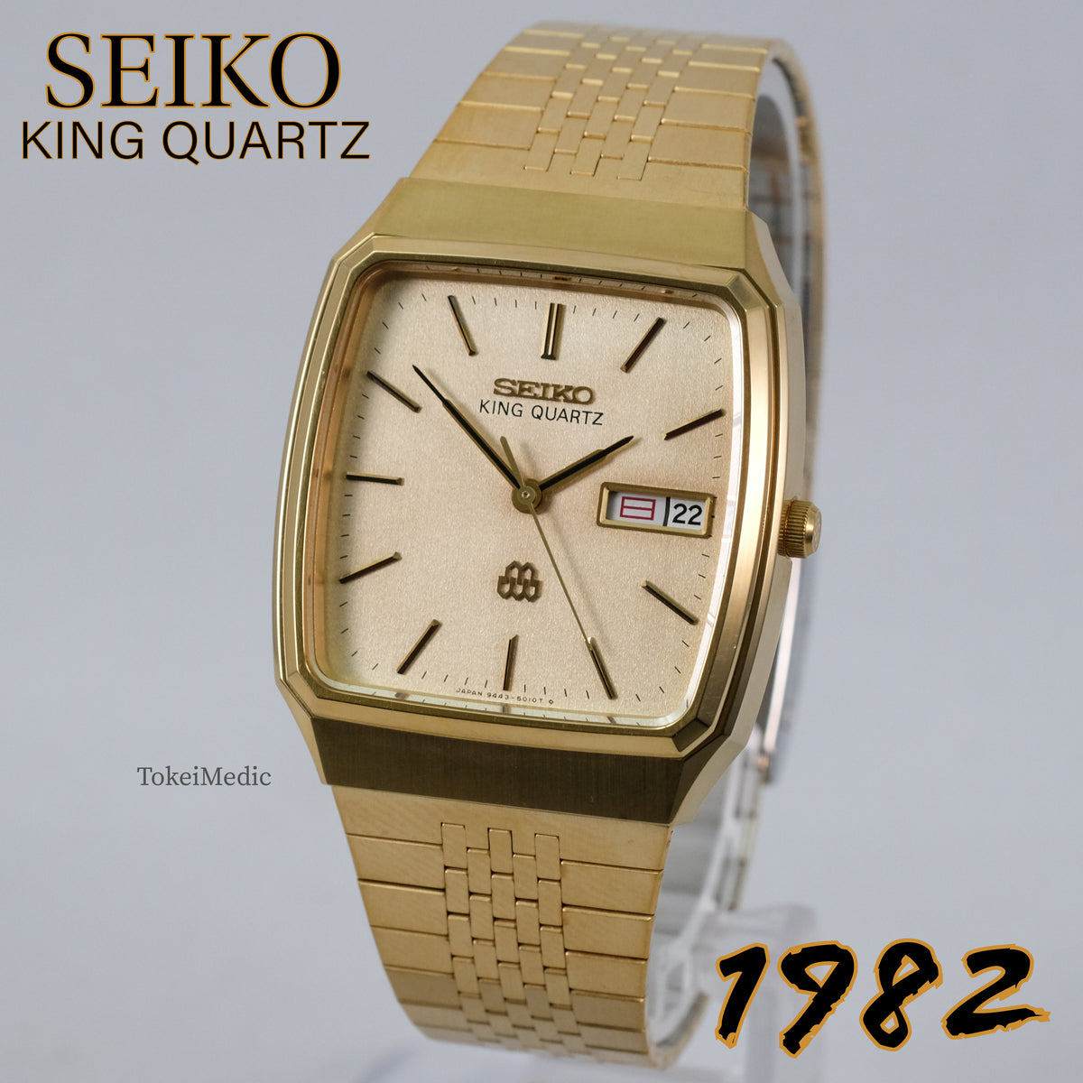 1982 Seiko King Quartz 9443-5020 – TokeiMedic