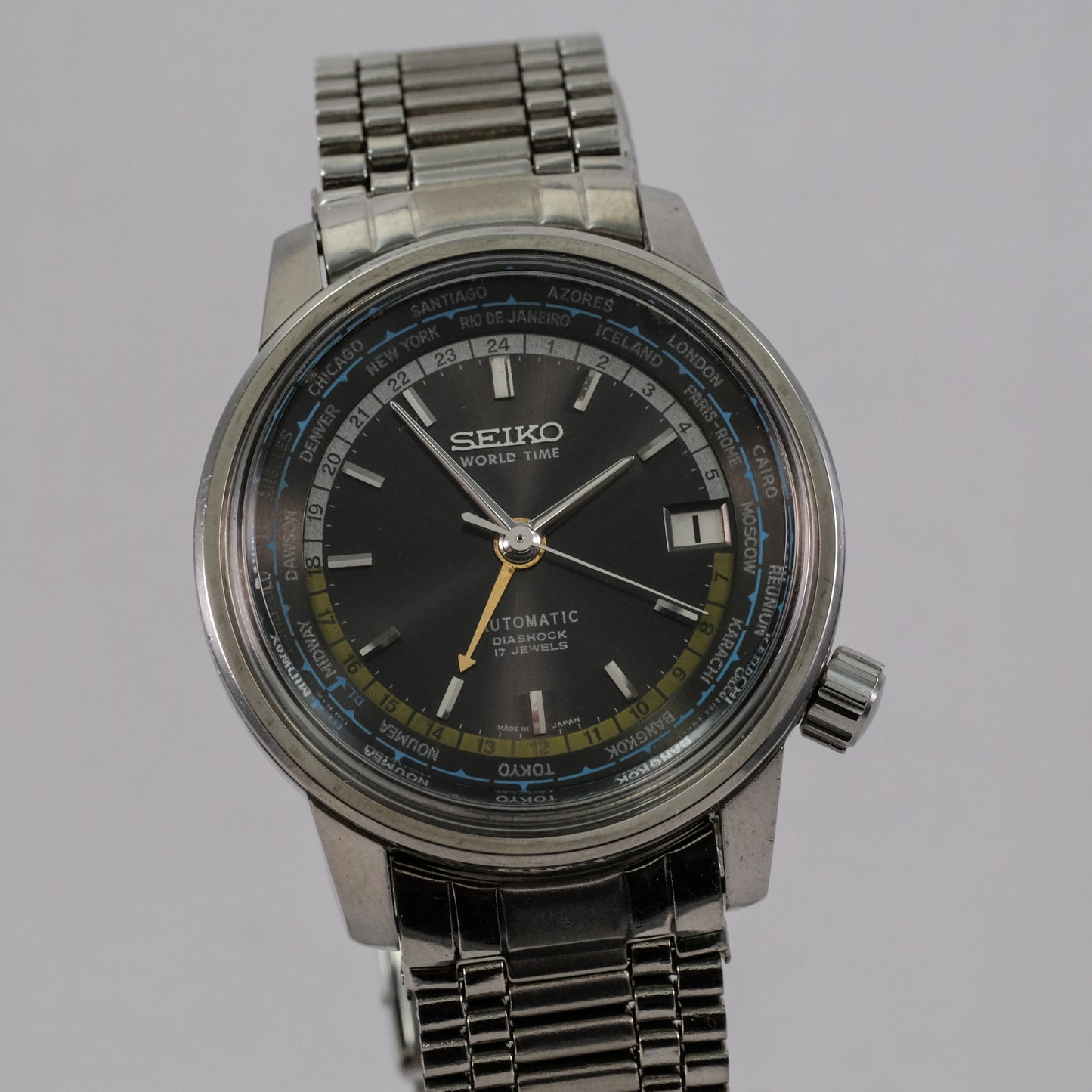 1964 Seiko World Time 6217-7000