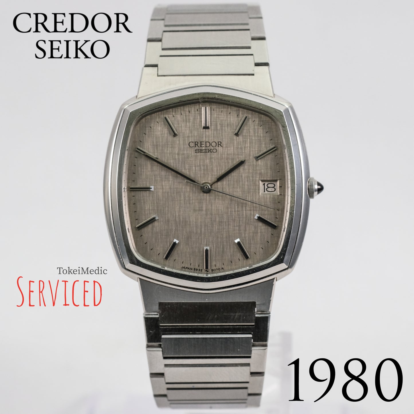 1980 Credor Seiko 5932-5040